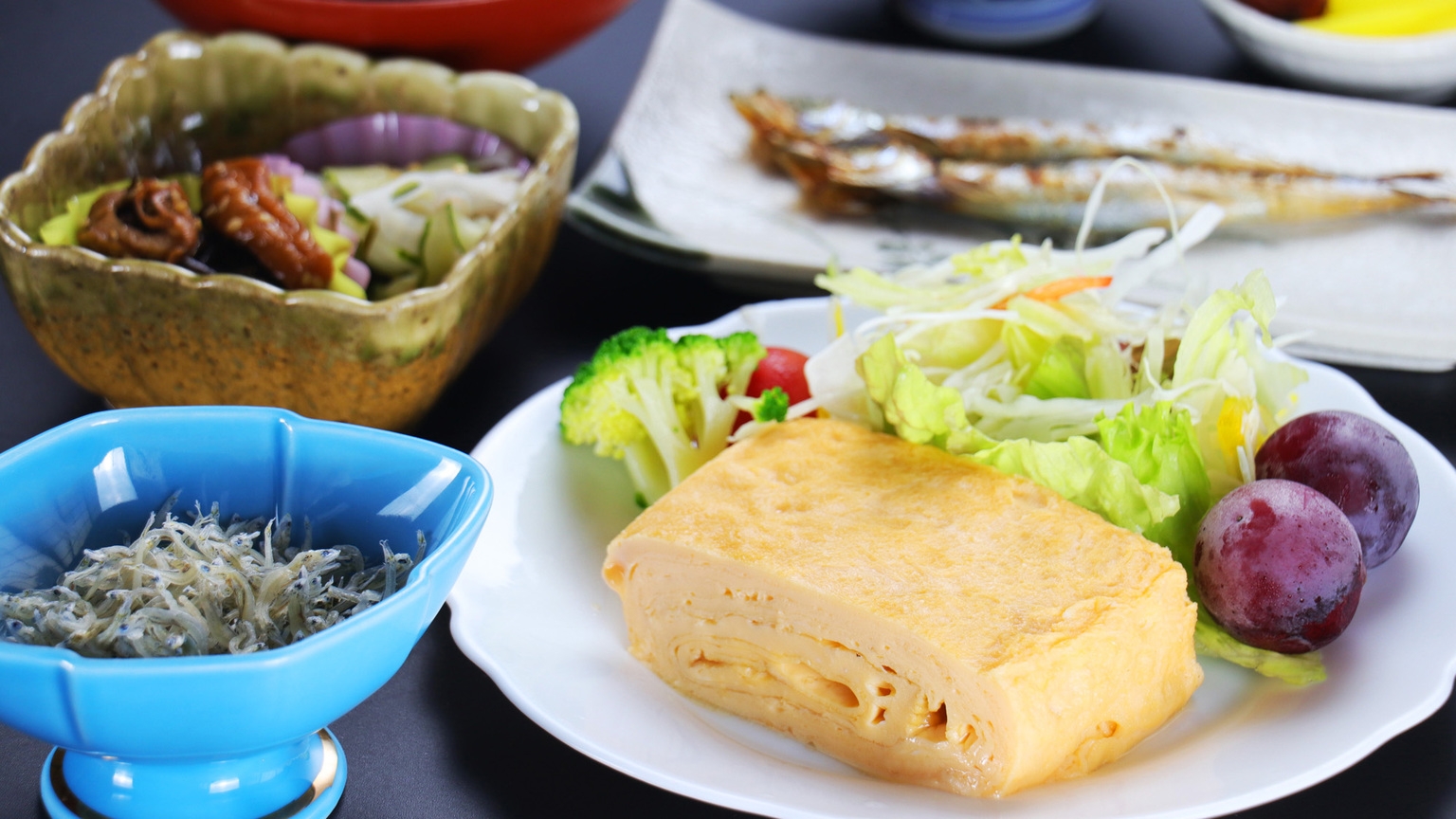 【一泊朝食】これから始まるお遍路旅…。腹が減っては旅もできぬ。朝食はしっかりと食べよう！