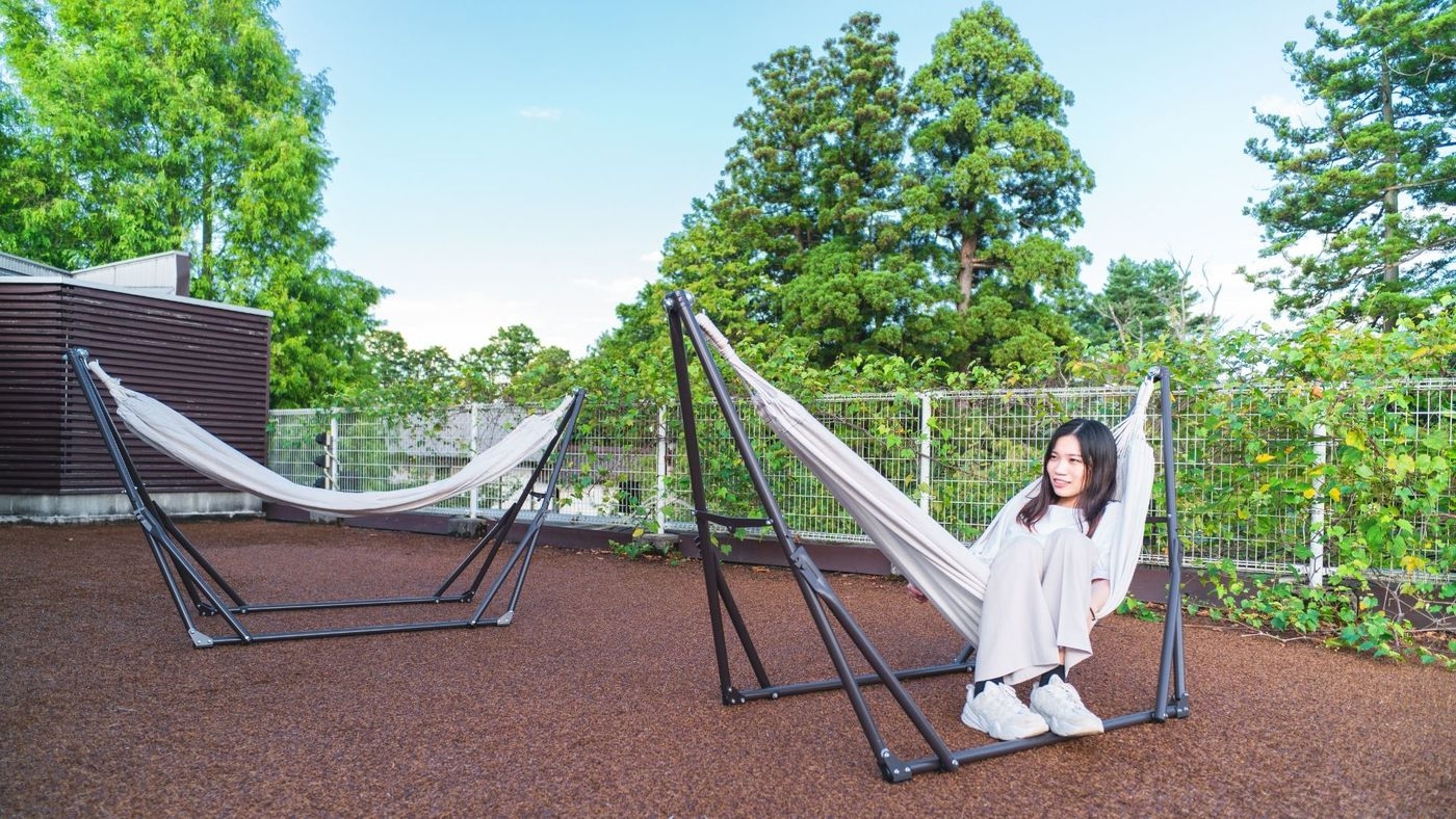 Kuraで過ごす！【ペットもOK!星空体験プラン・ビアンカBBQ】ハンモックで星空をのんびり満喫！