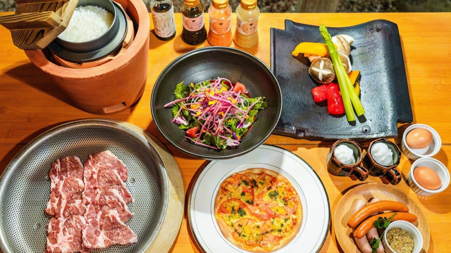 【アウトドア初心者おすすめ】ペットも大丈夫！！グランピング・リーズナブルBBQプラン
