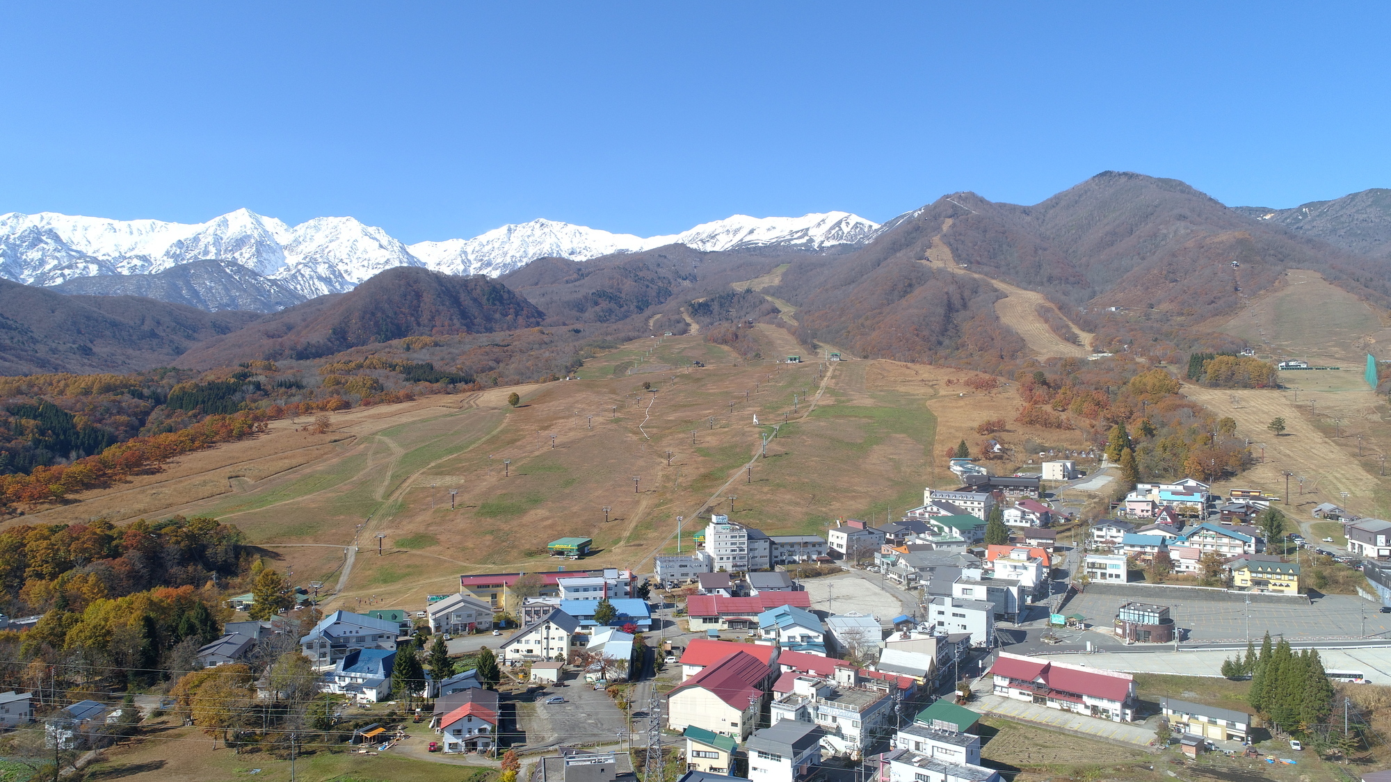 【周辺】秋の栂池高原