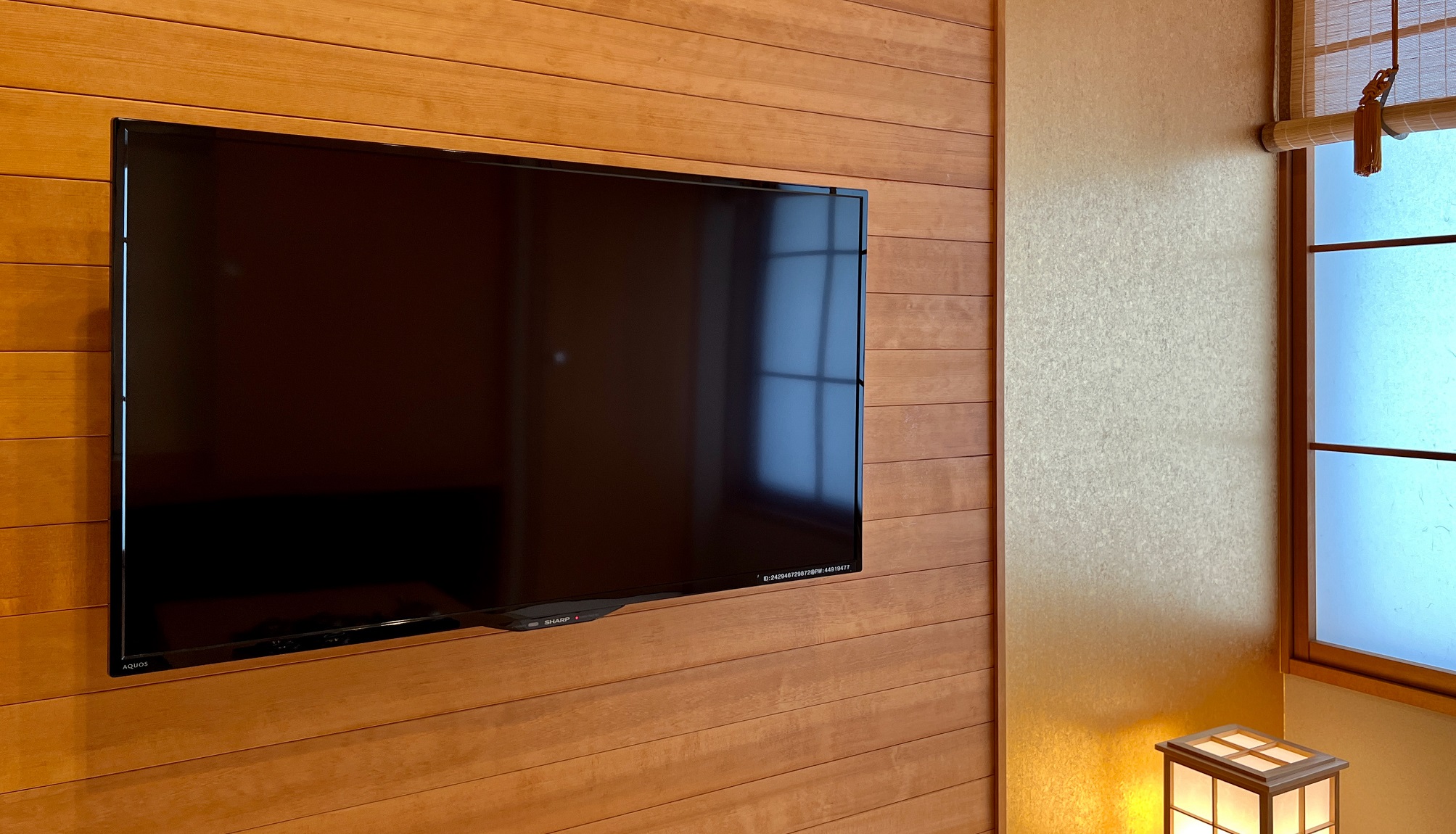 全室TV 40inch 　4K対応