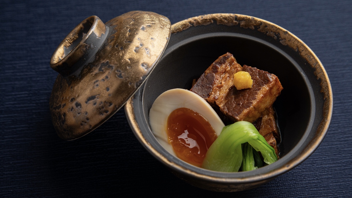 【和モダンコース｜ホテルディナー】拘りの空間で、地元産の食材を愉しむディナー【朝食無料】