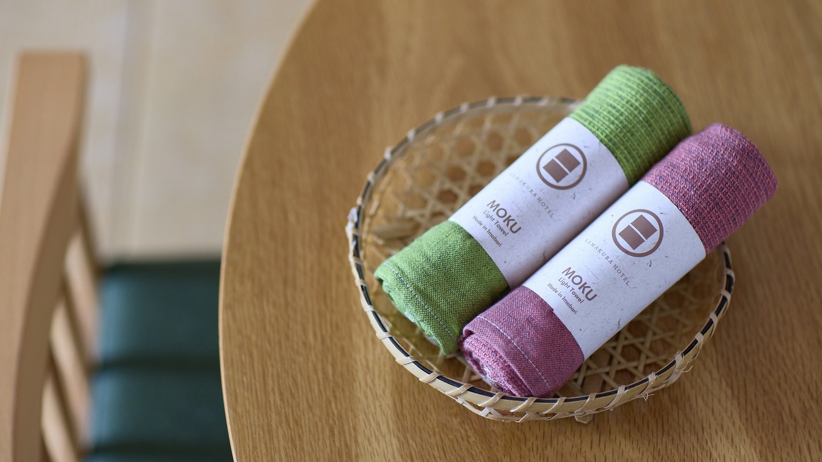 【5周年記念】感謝を添えた、特別な贈りもの。限定MOKUタオル＋ステッカー【朝食無料】