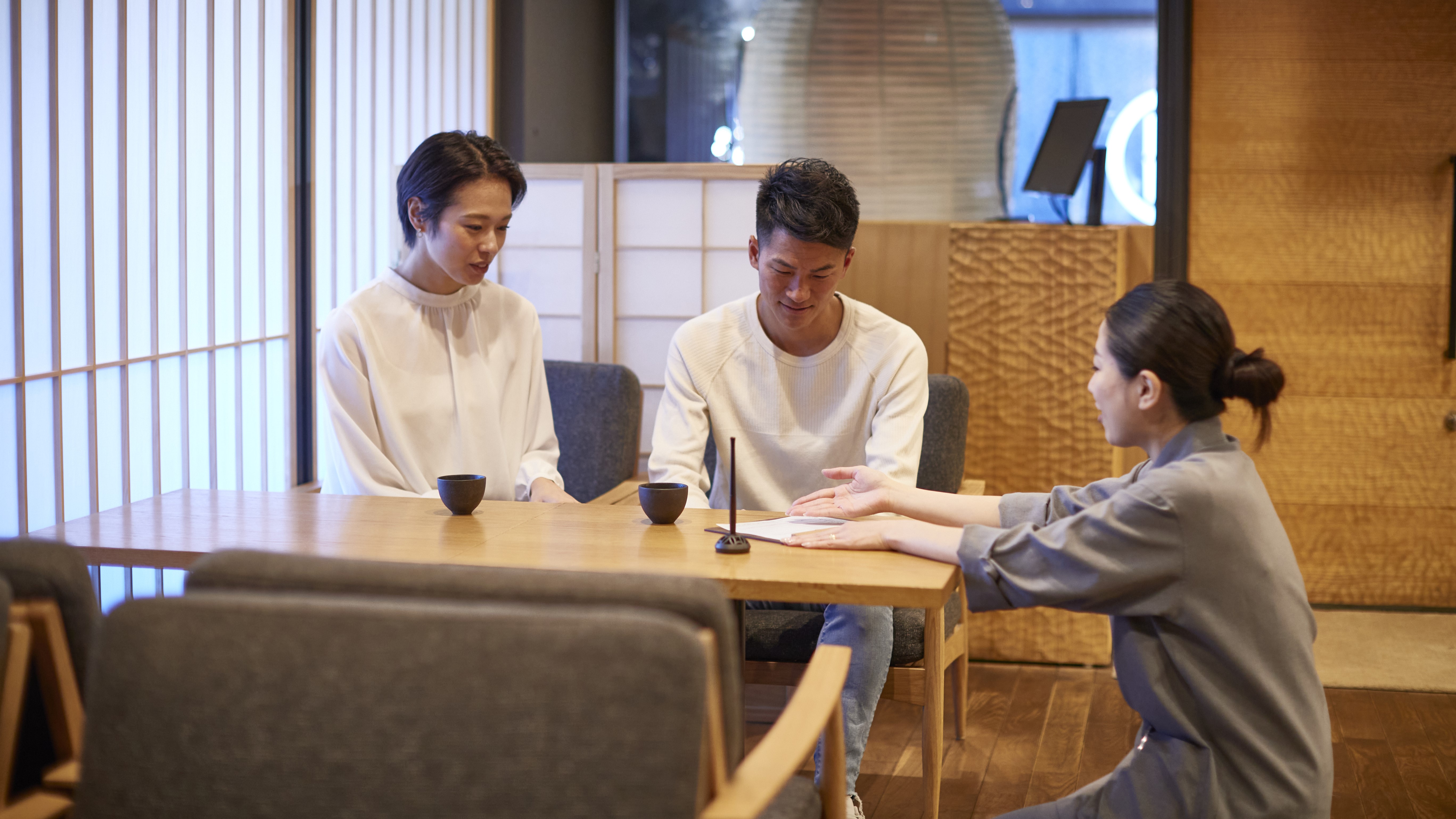 お客様一組一組のご滞在の全てをサポートいたします