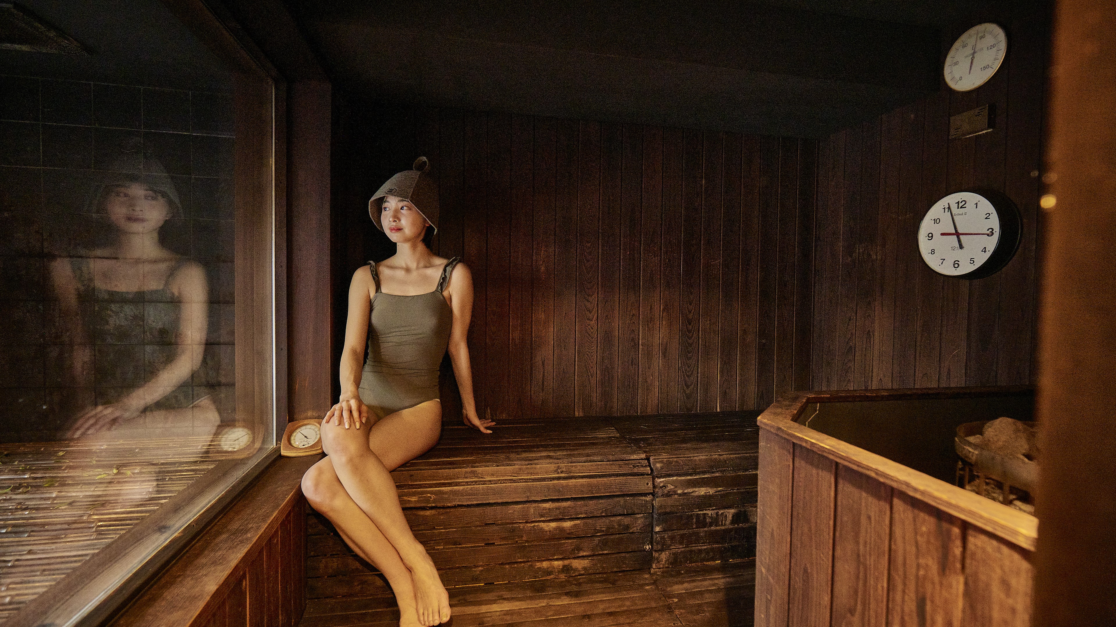 お茶の香りに包まれて暖まり、ゆっくりと整って頂けます。