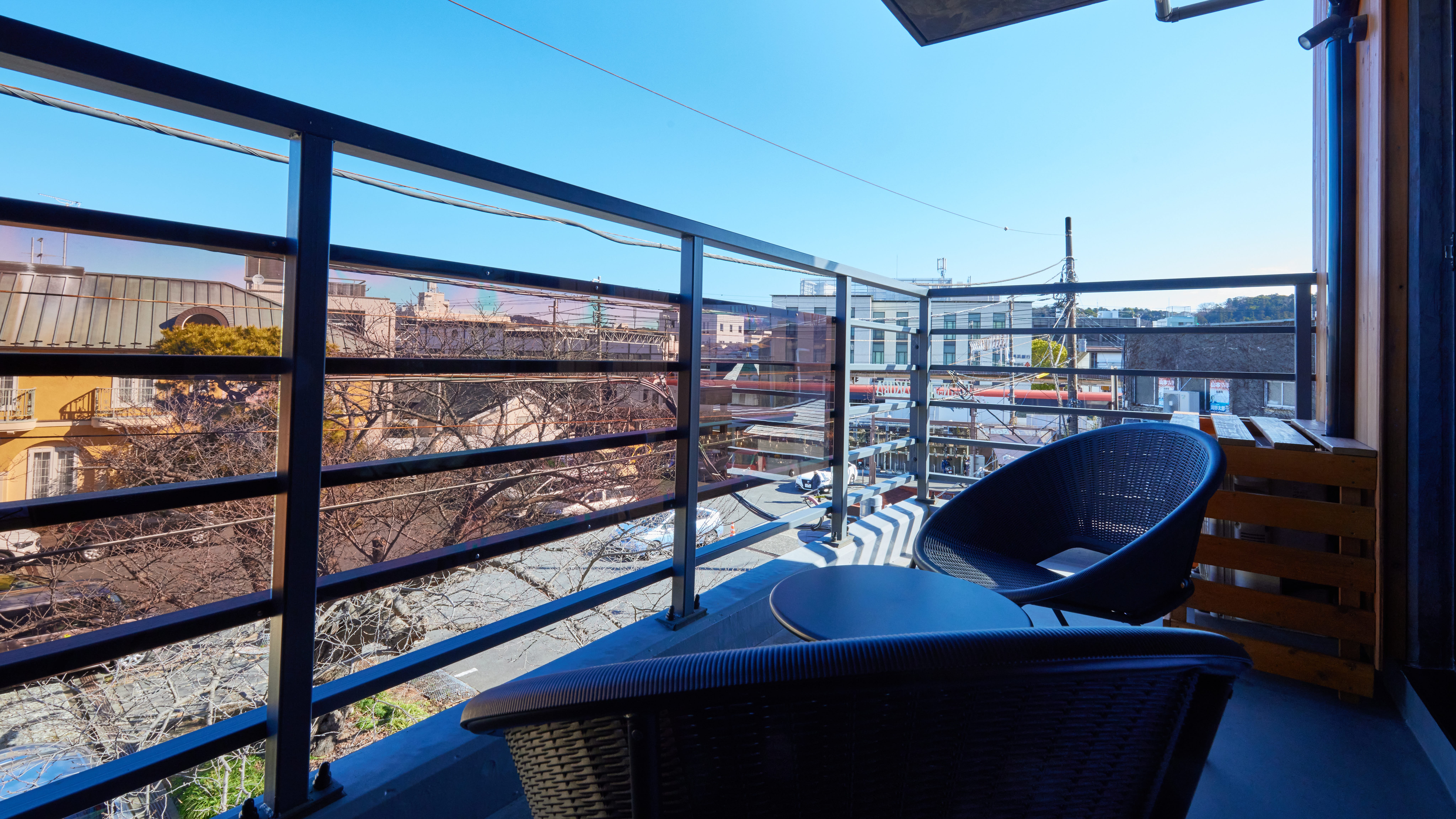 スーペリアツイン【バルコニー付】(20㎡/ベッド2台①110㎝幅②97㎝幅/定員1～2名)