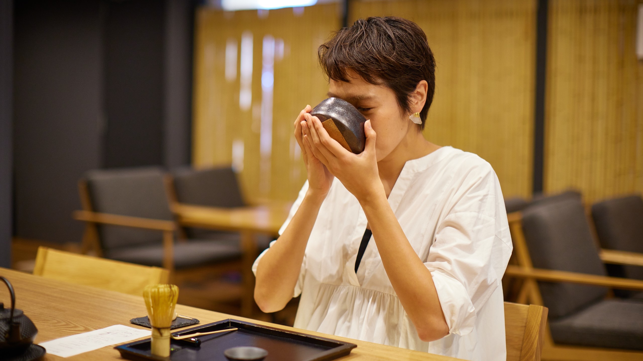 【2度楽しめる抹茶体験】抹茶点てを気軽に体験し、ゆっくり過ごす非日常時間を