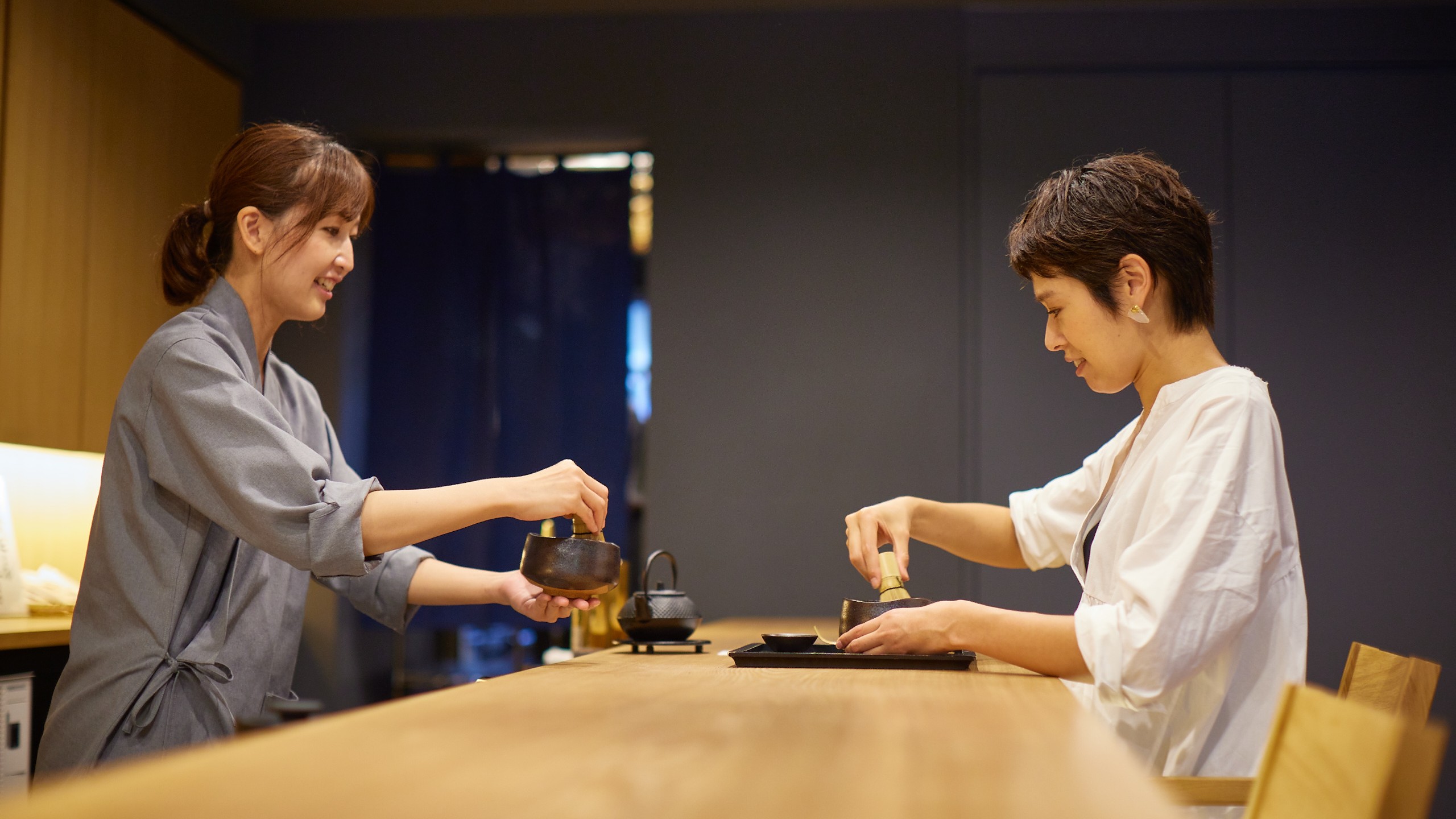 【2度楽しめる抹茶体験】抹茶点てを気軽に体験し、ゆっくり過ごす非日常時間を