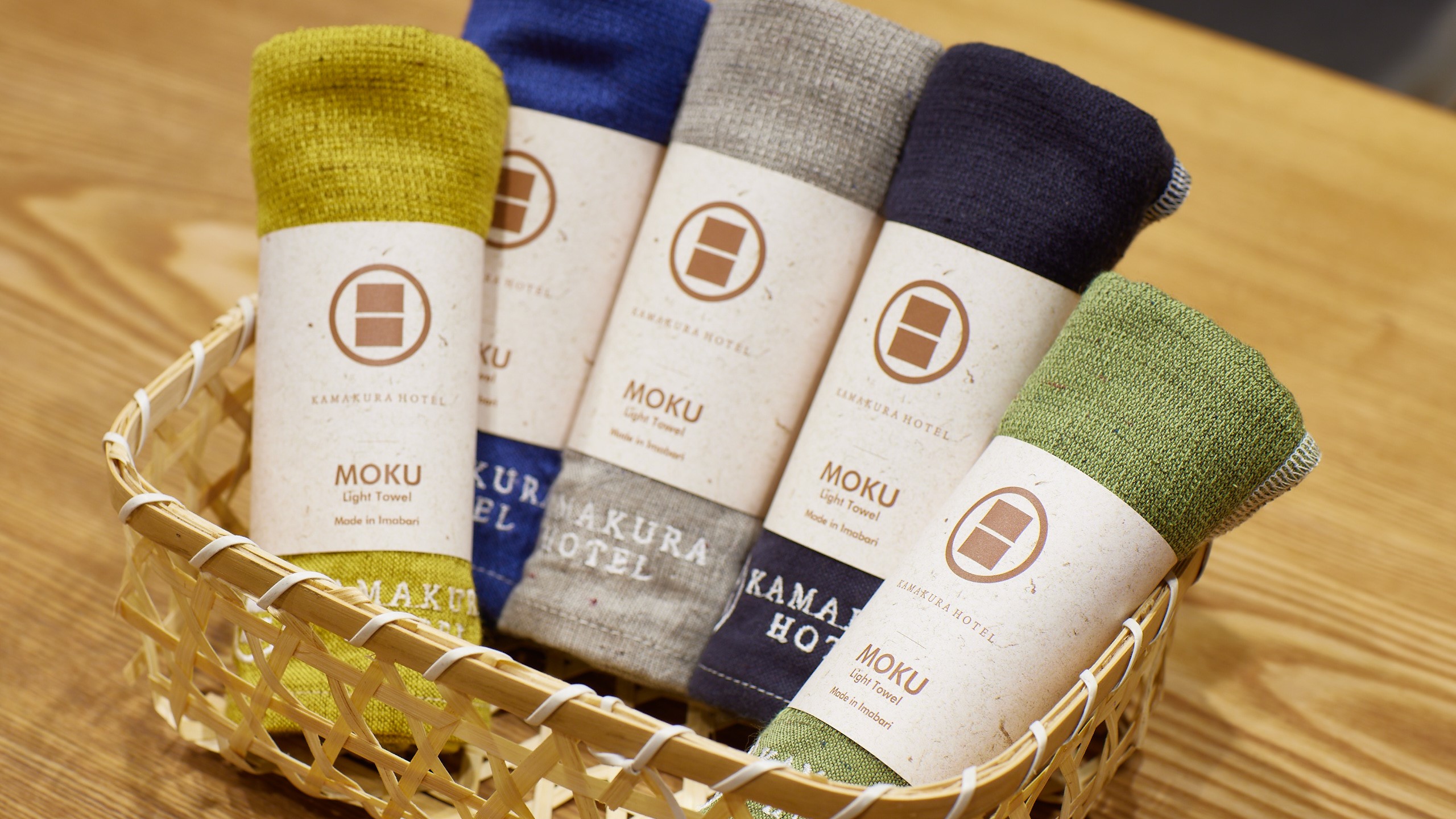 KAMAKURA HOTELオリジナルグッズ(MOKUタオル)