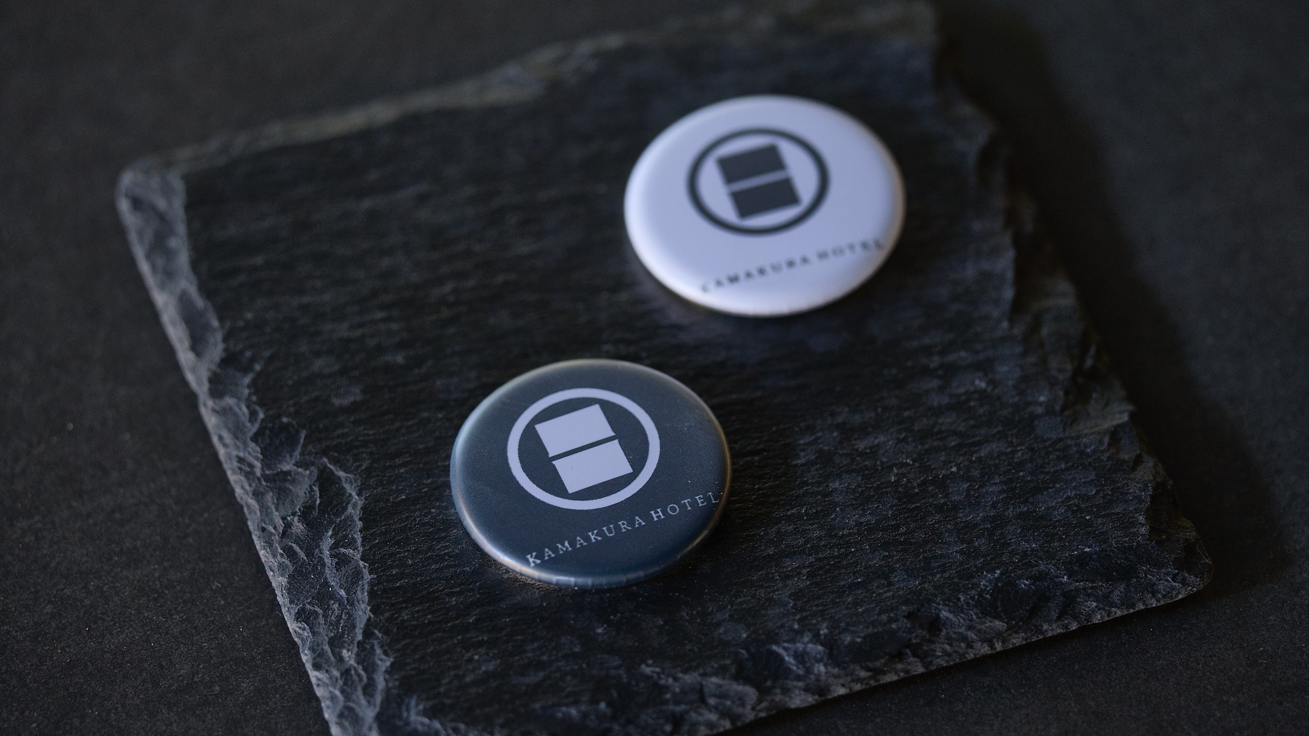 KAMAKURA HOTELオリジナルグッズ(缶バッチ)