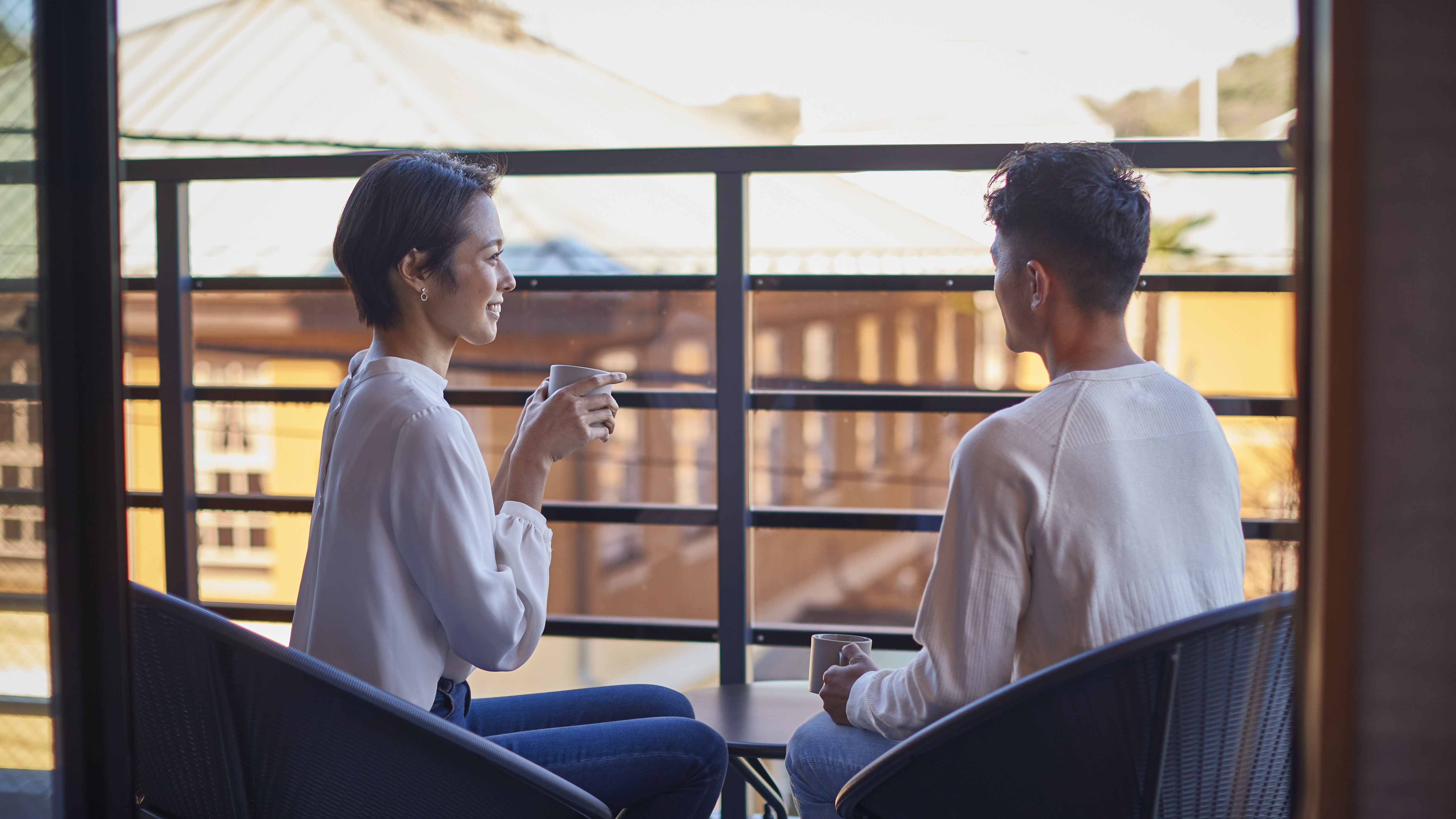 スーペリアツイン【バルコニー付】(20㎡/ベッド2台①110㎝幅②97㎝幅/定員1～2名)