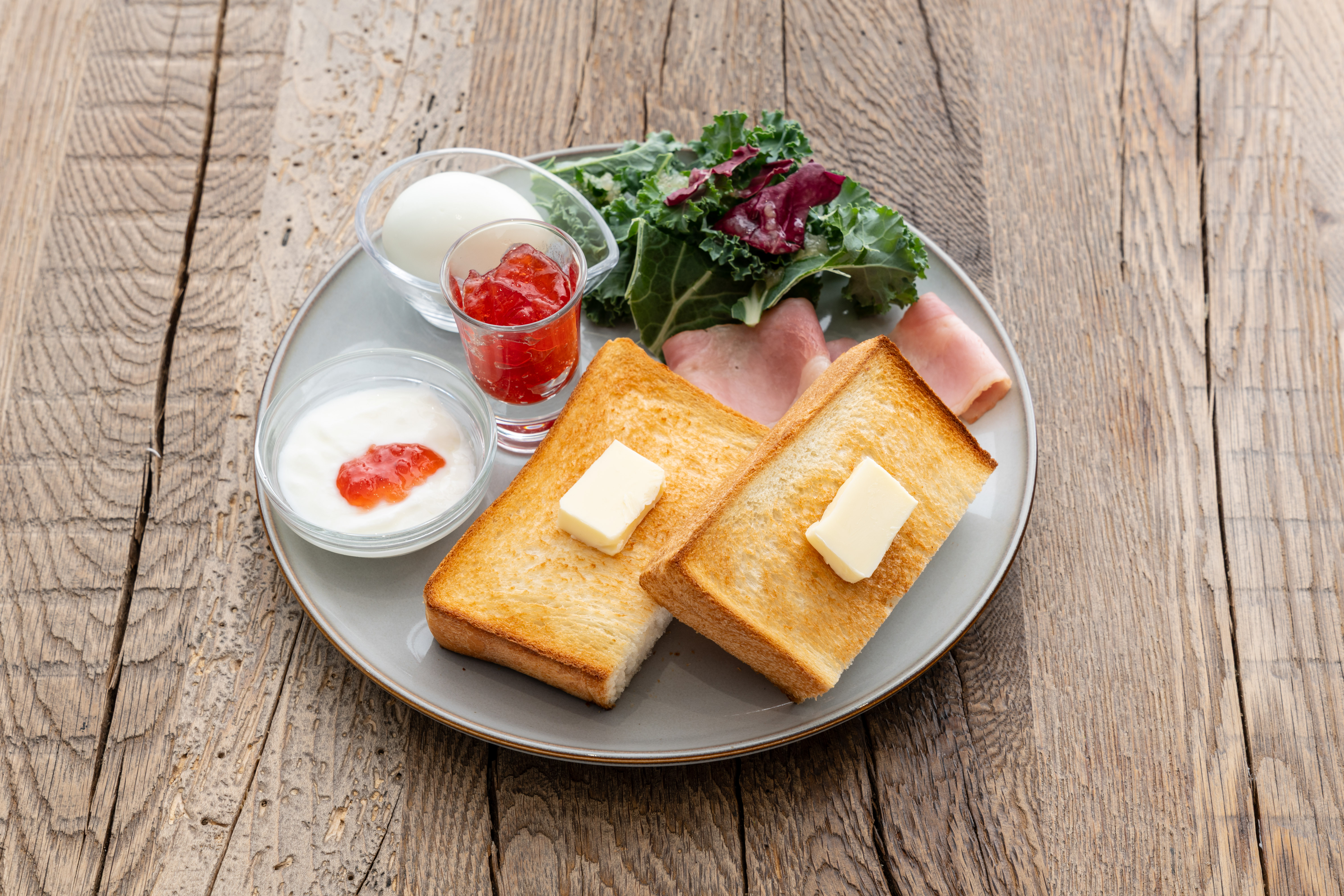 朝食　トーストセット