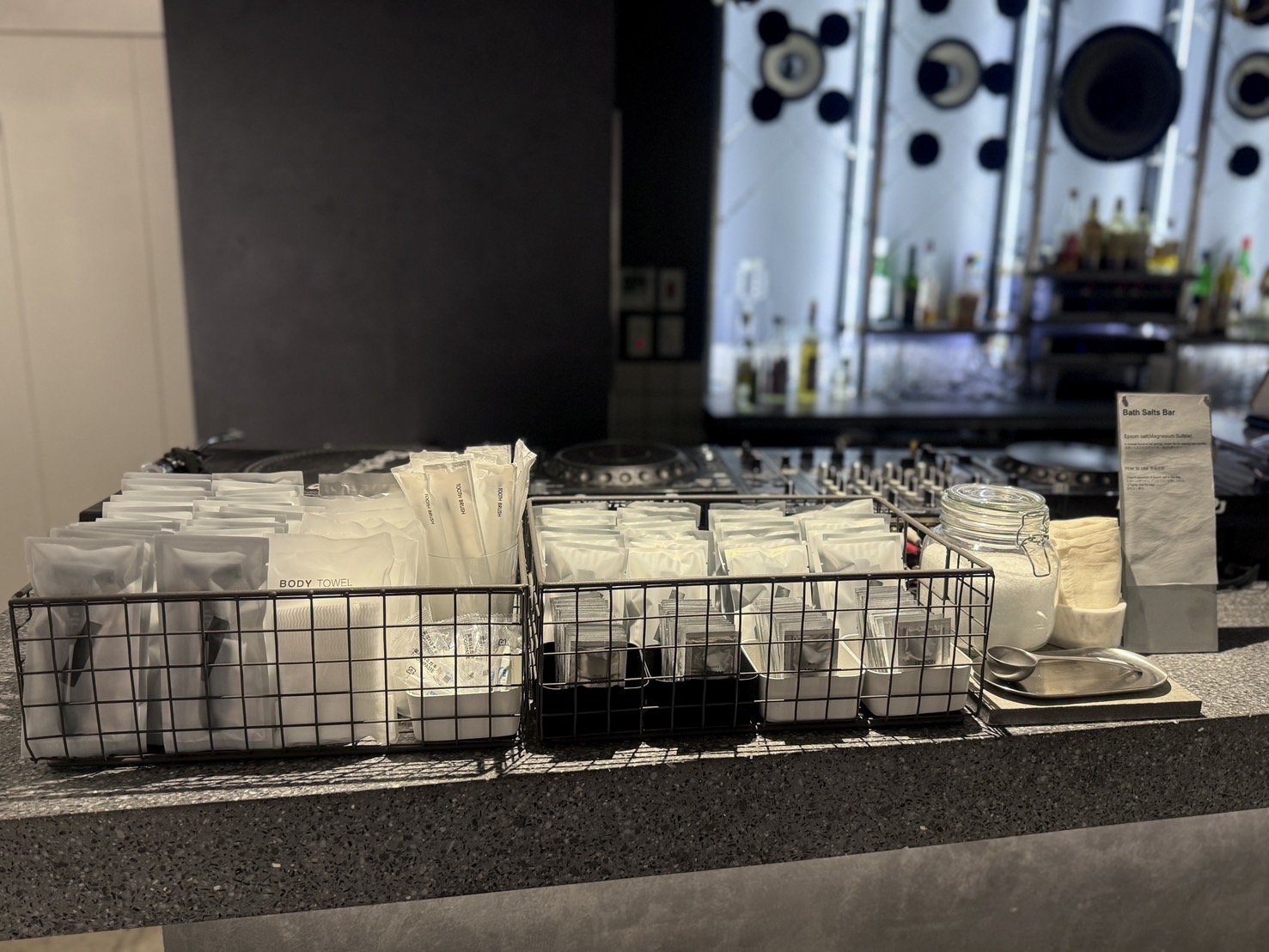 アメニティバー