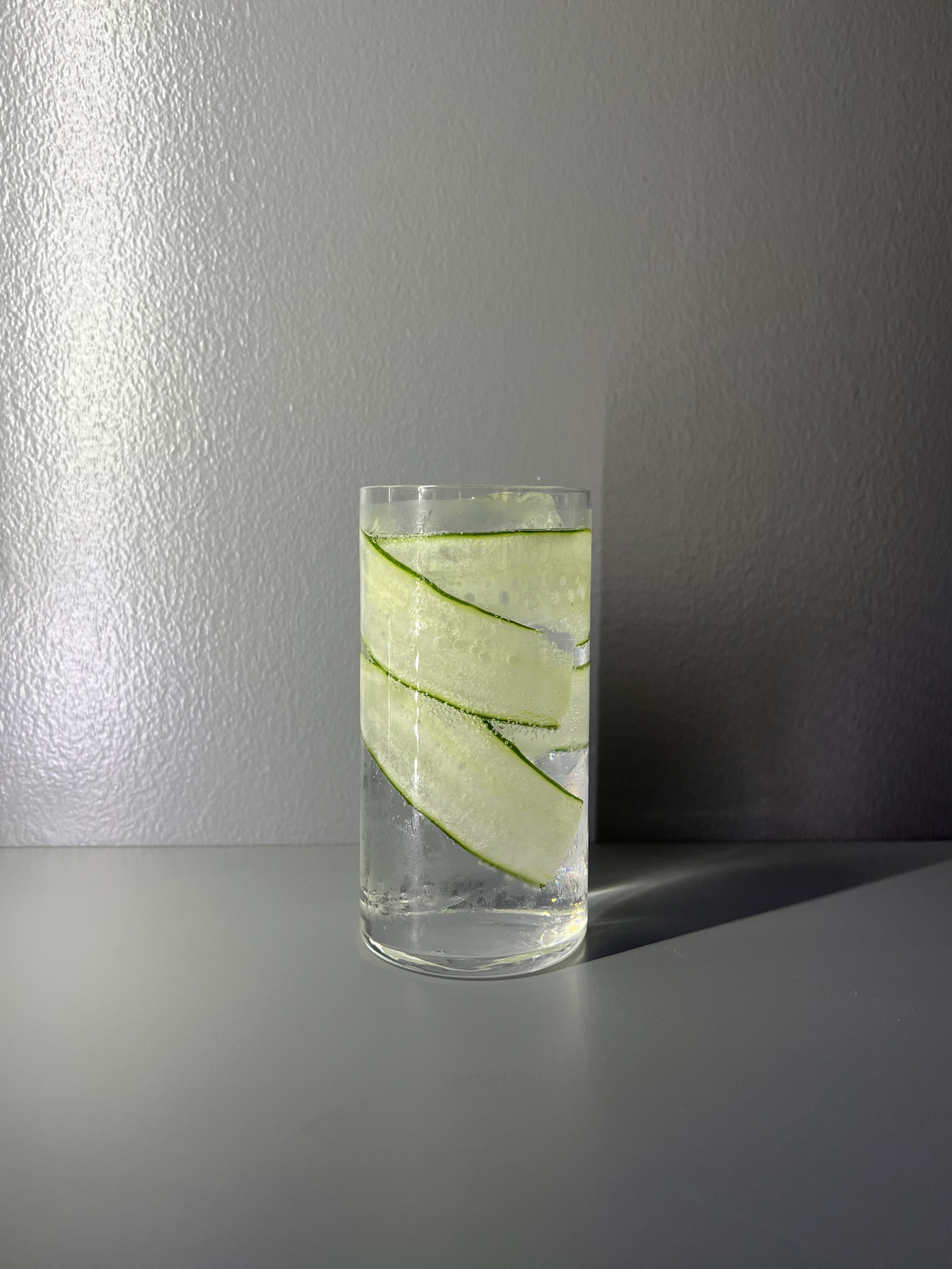 Cucumber Yuzu gin tonic