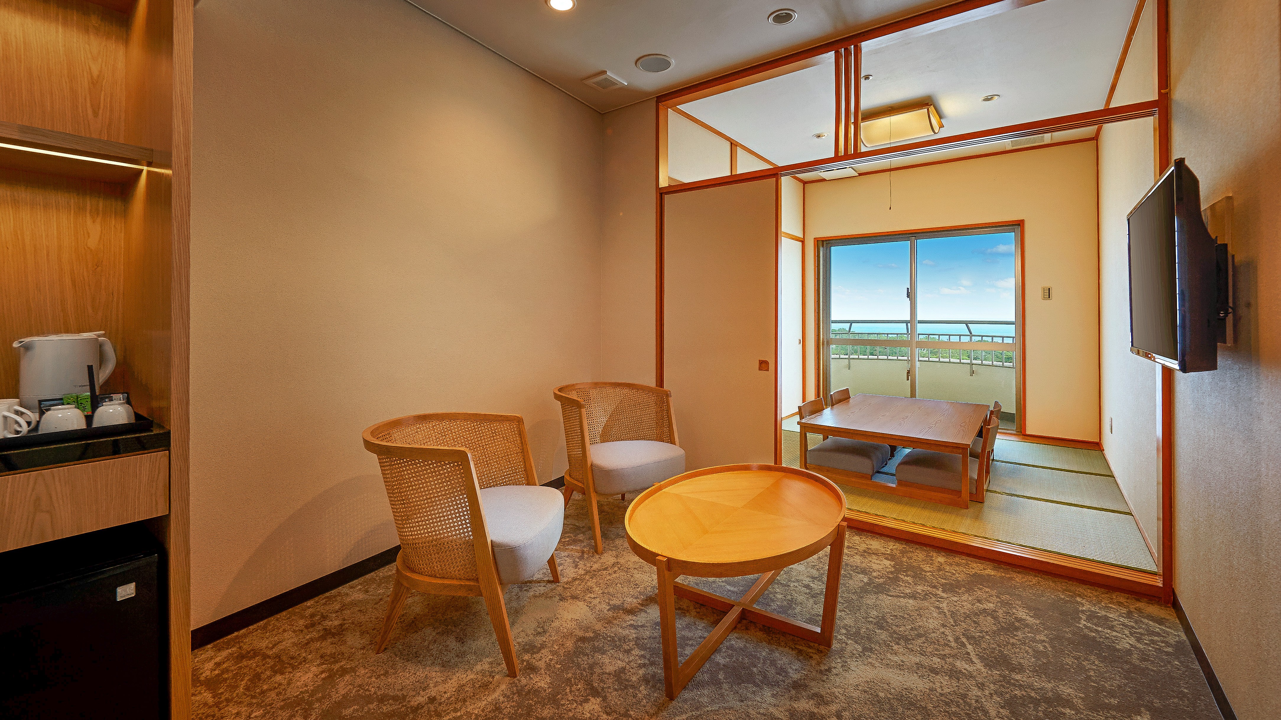 スイート ガーデンビュー リビング