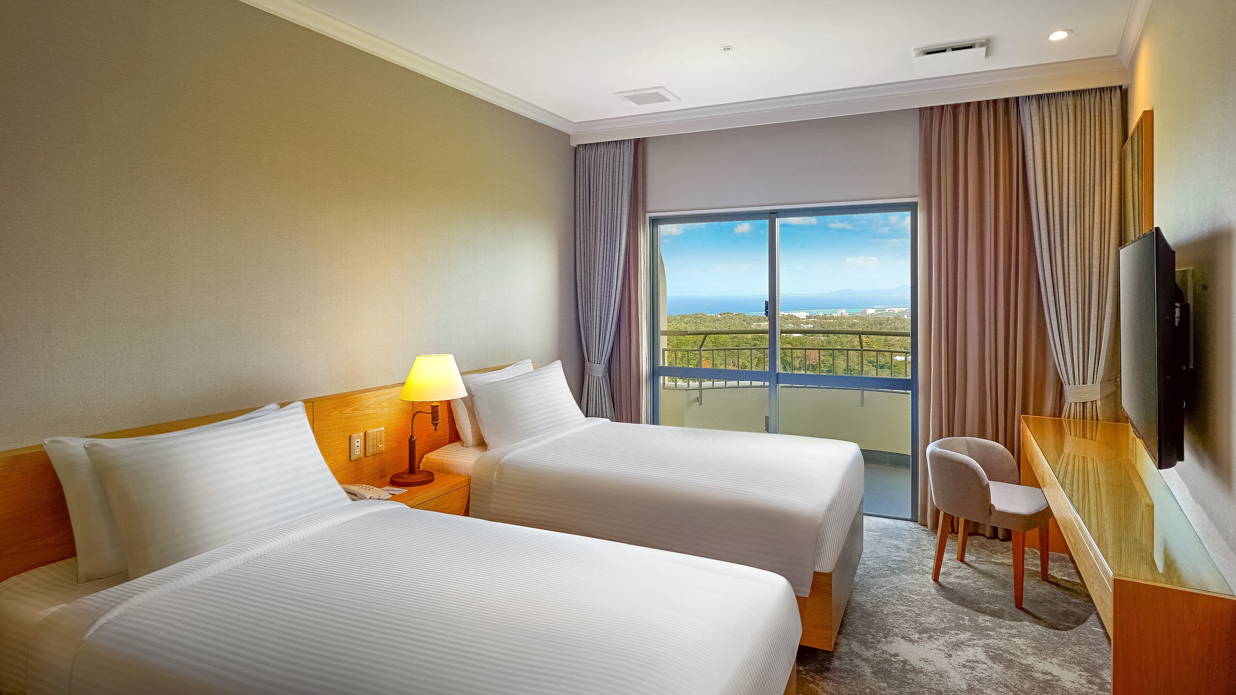 6階スイートルーム寝室寝室ツイン