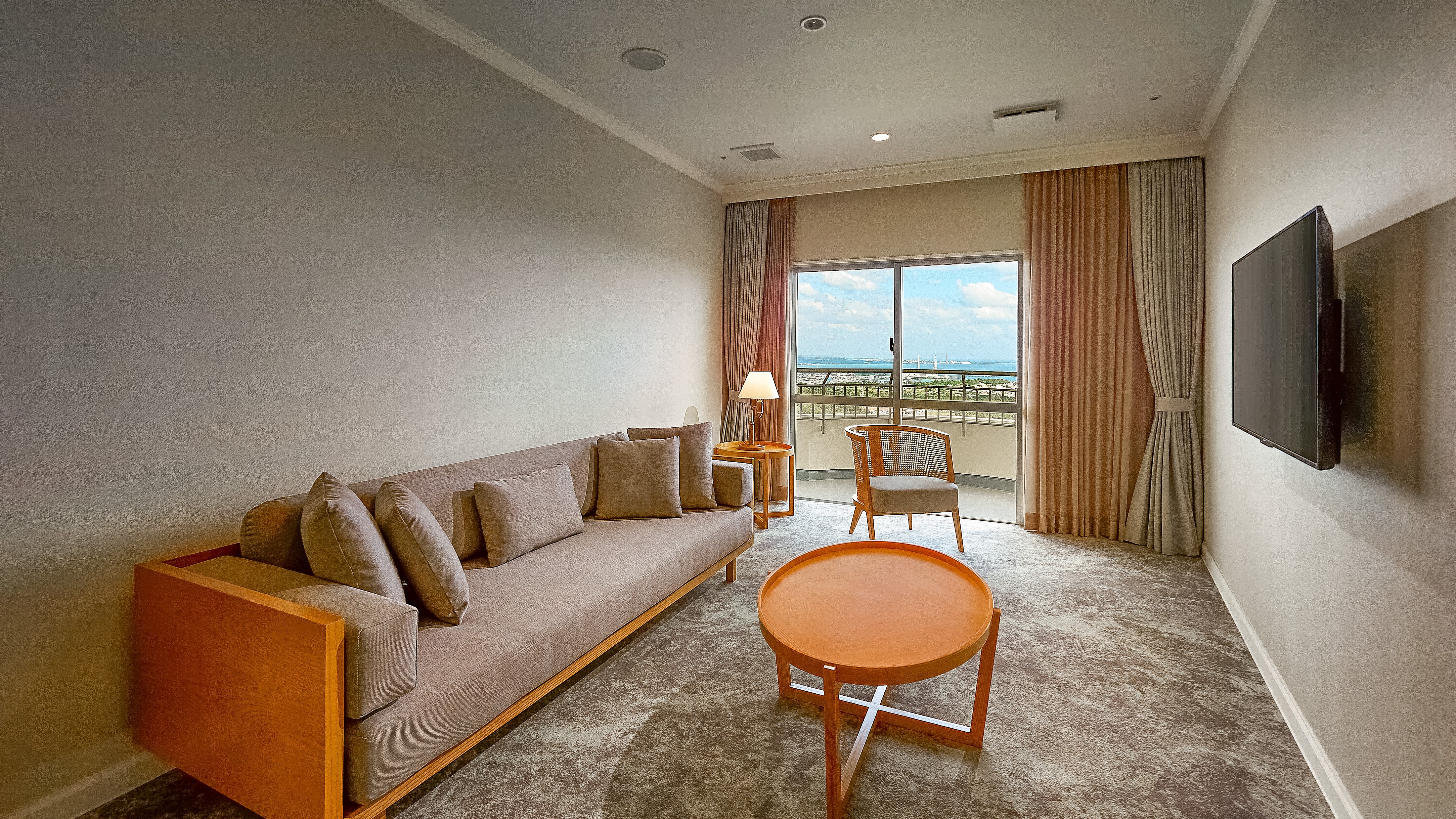 2ベッドルームスイート1キング＆2ツインリビング