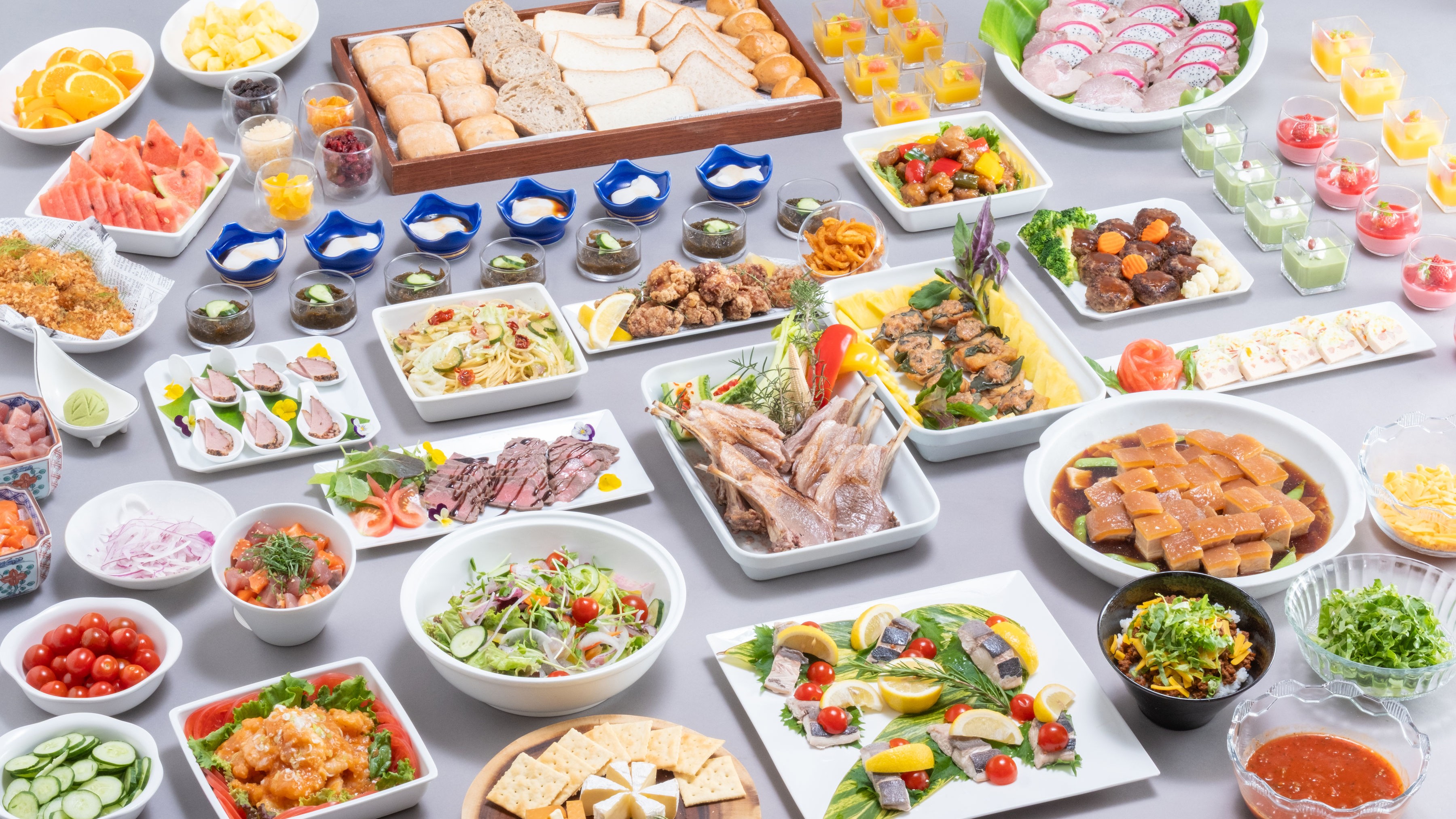 夕食ビュッフェ