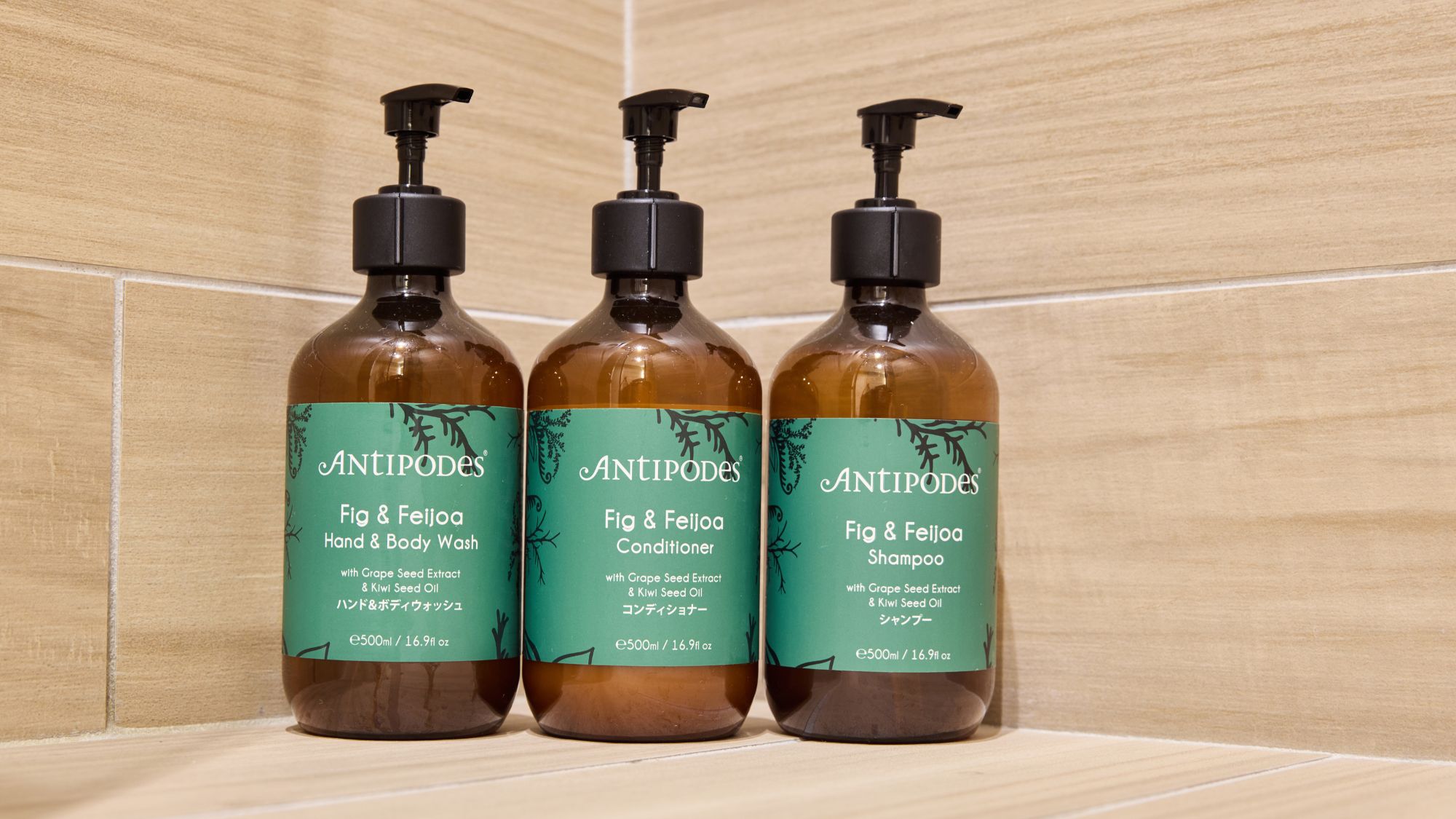 【アメニティ・設備】シャンプー、コンディショナー、ボディソープ