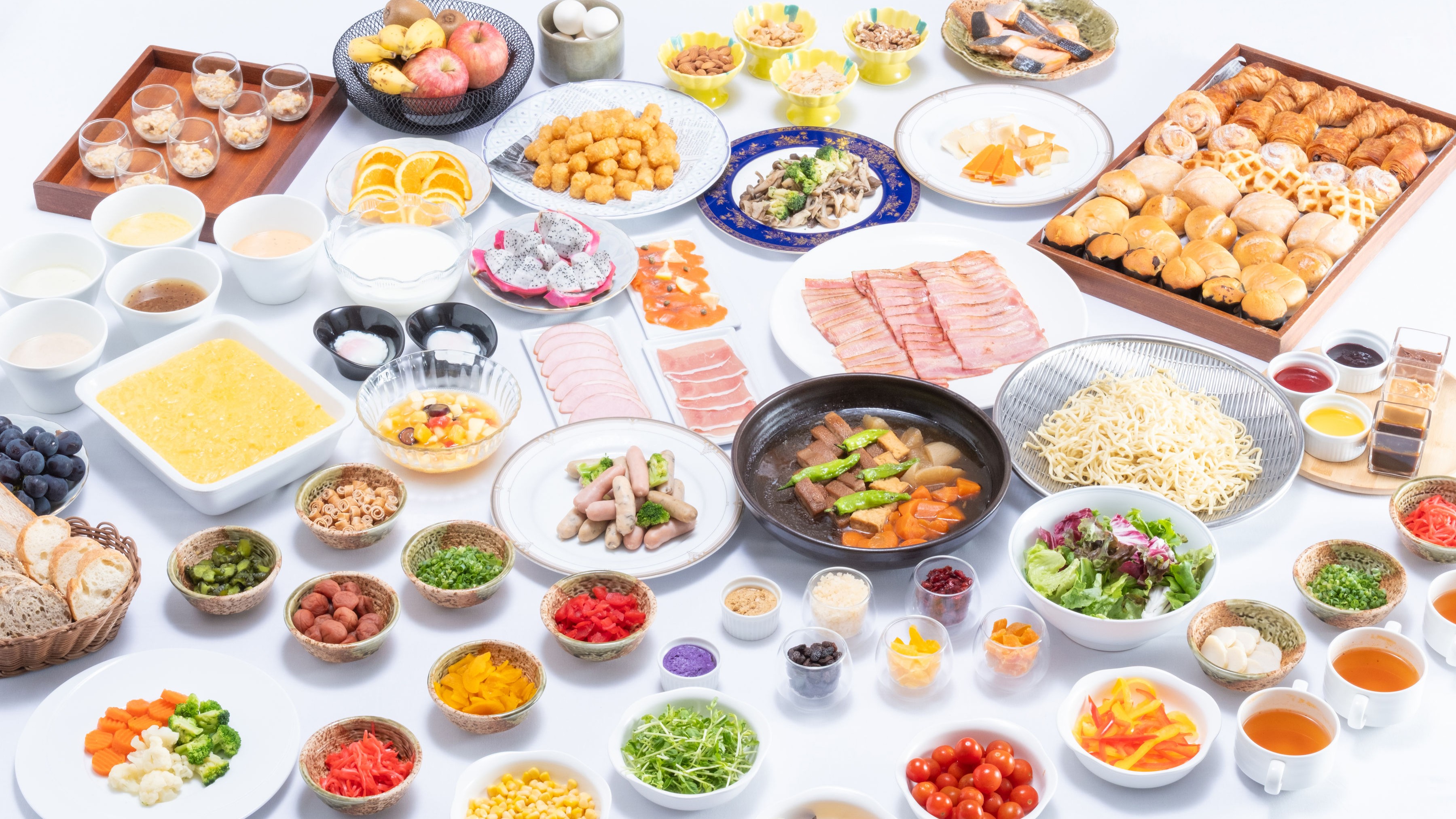 朝食ビュッフェ