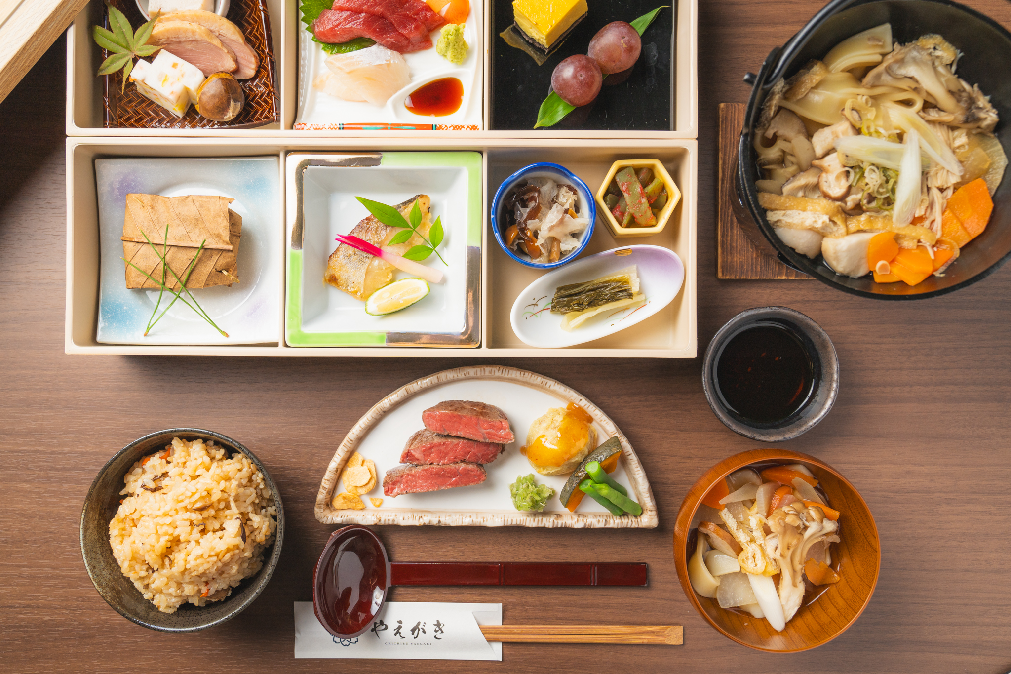 創作和食膳　　※料理写真は一例です（季節により異なります）