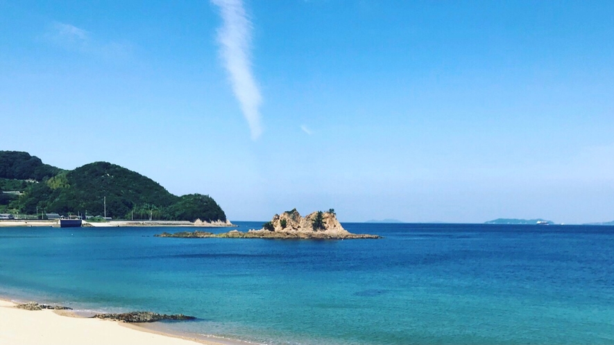 青い空、青い海！