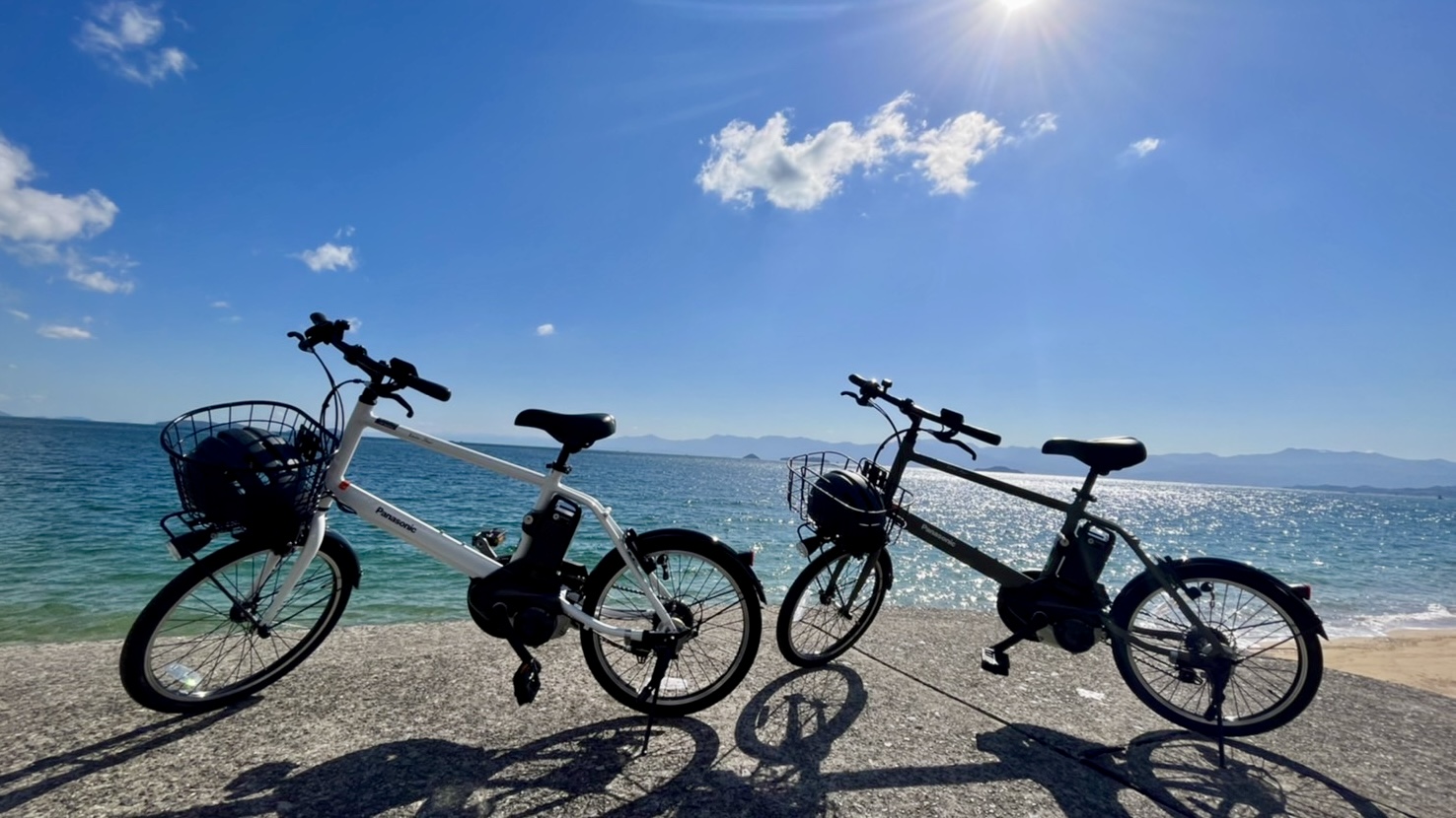 電動アシスト付き自転車で橋の上を走ってみませんか