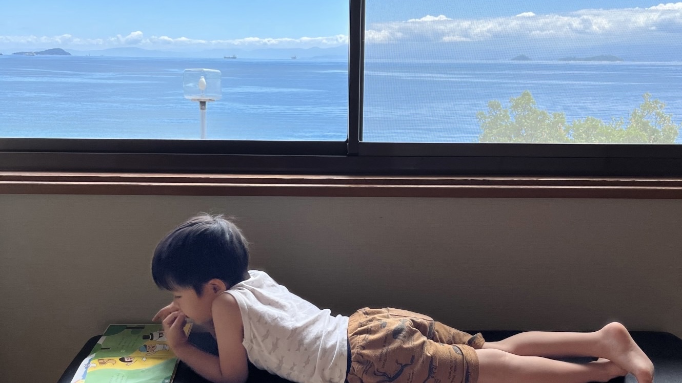 客室（２階）は全室オーシャンビュー。