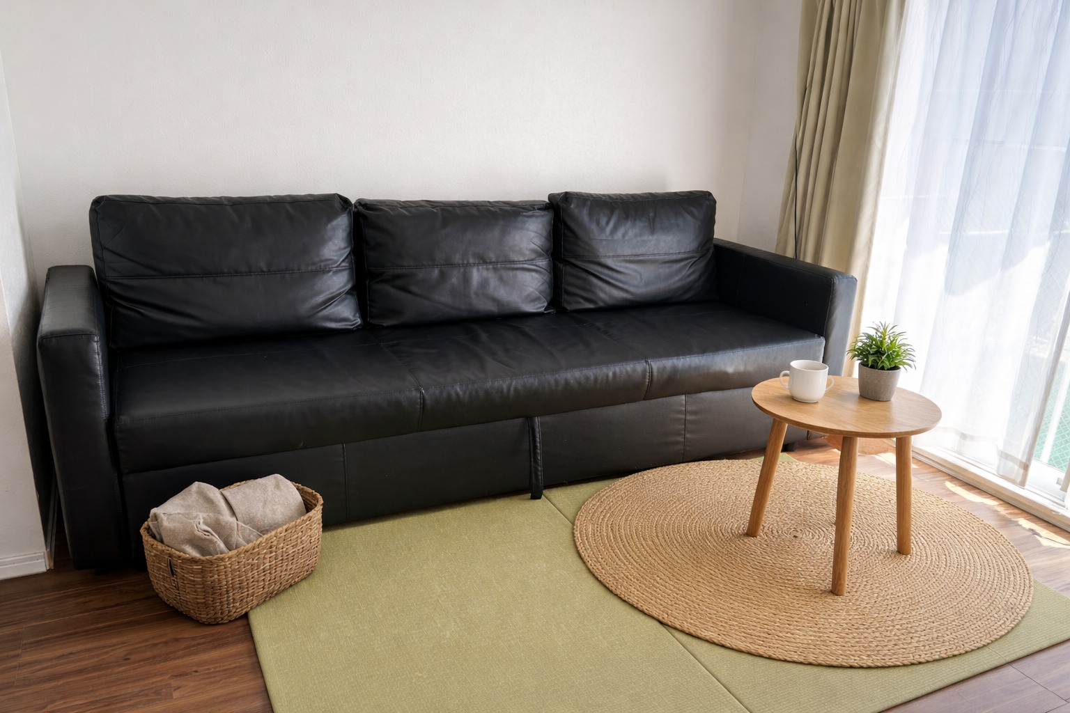 【寝具4セット】35平米1LDK貸切！デスク・洗濯機付で長期滞在・出張も快適（素泊まり）202号室