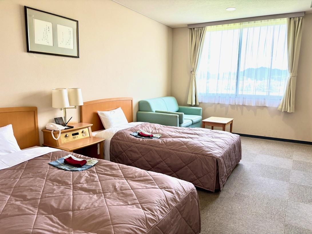 【禁煙】ツインルーム（UB・洗浄機能付トイレ）