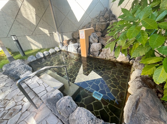 温泉大浴場：露天風呂