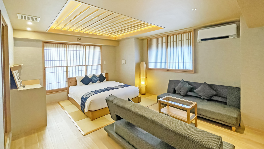 露天風呂付客室(一例)