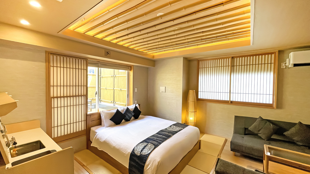 露天風呂付客室(一例)