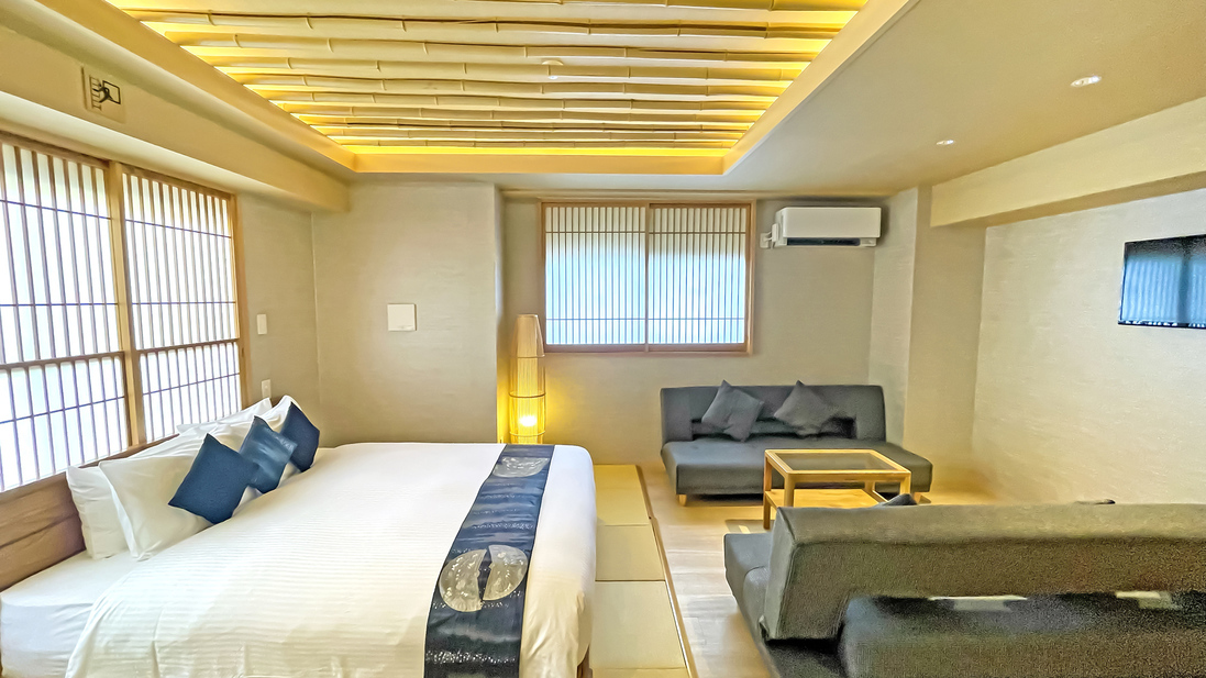 露天風呂付客室(一例)