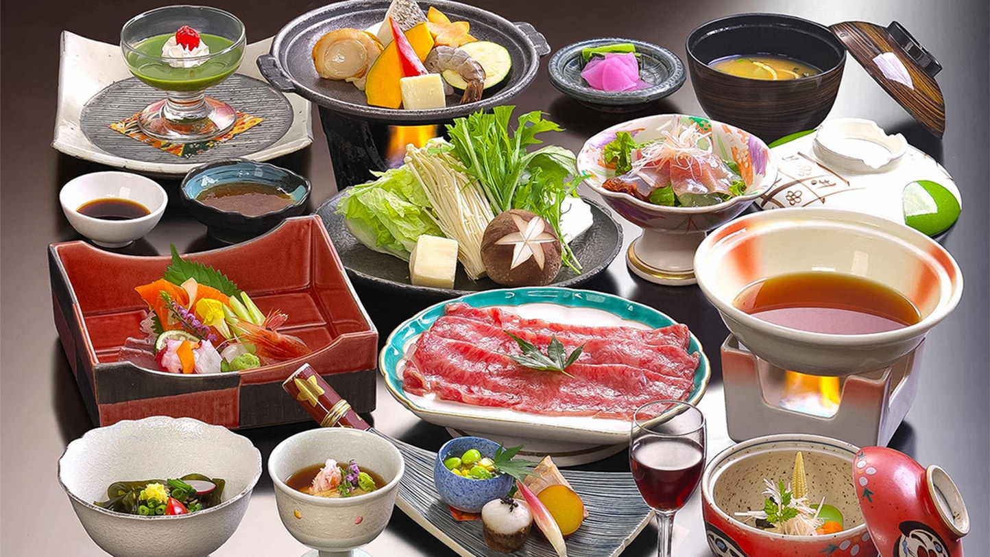 【早割30】30日前の予約でお得！上州和牛お料理チョイス！（鋤鍋・しゃぶしゃぶ・陶板焼き）