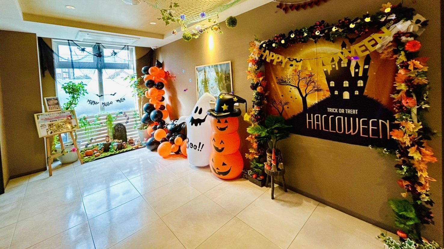 フォトスポット　ハロウィン