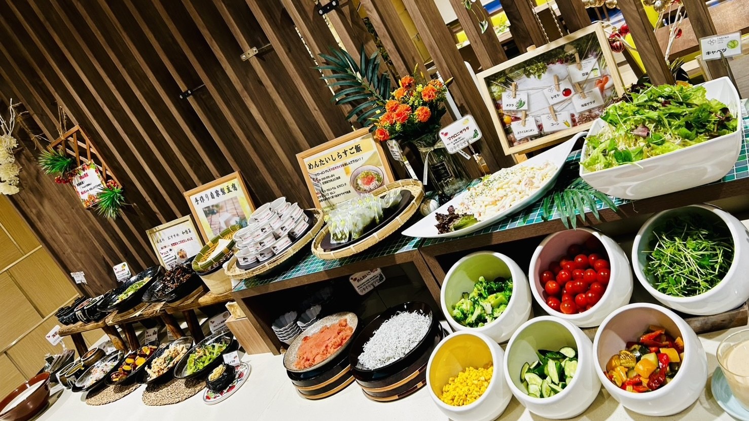 ワクワク楽しい朝食ビュッフェ♪②