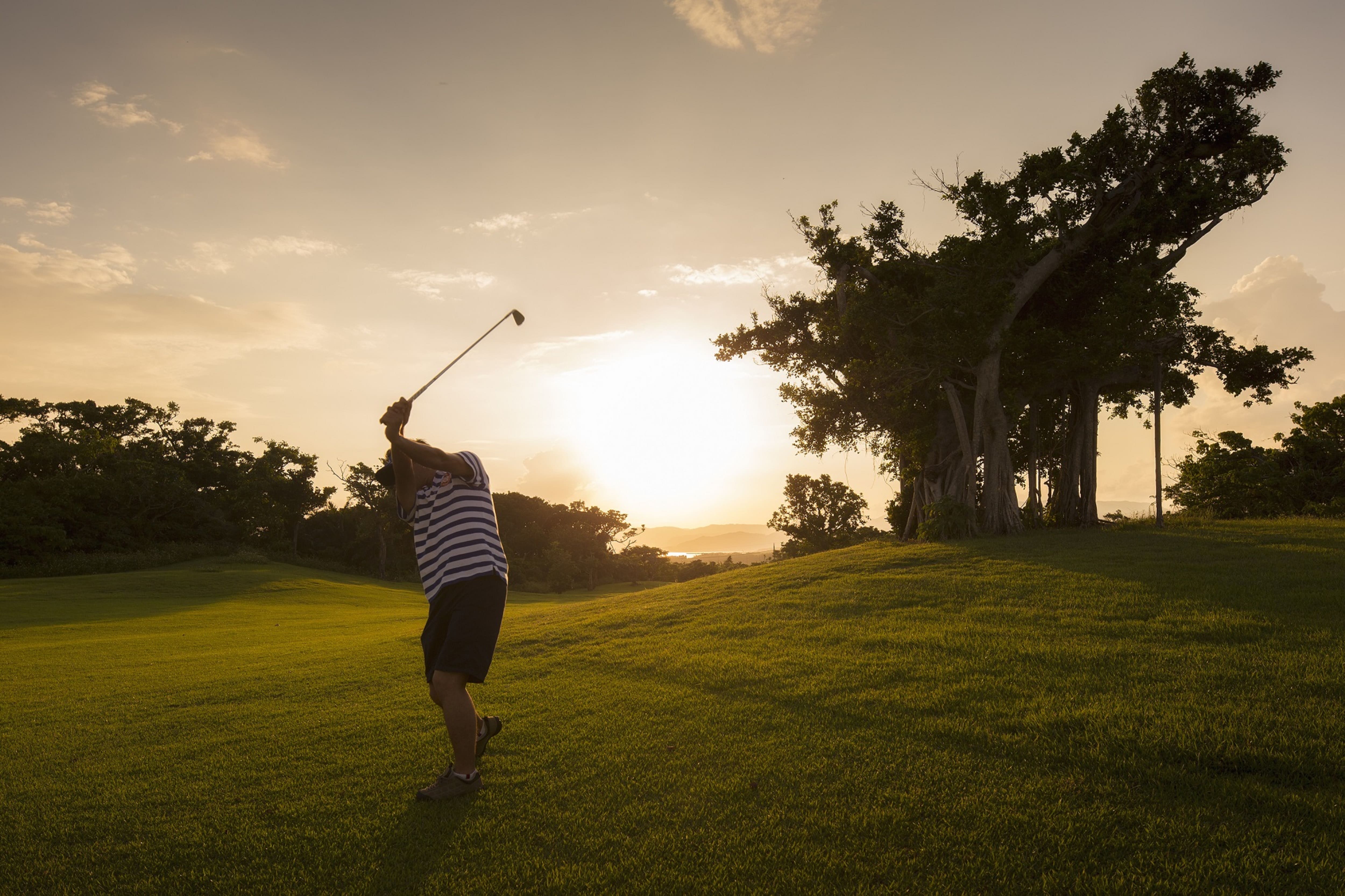 ホテル隣接のリゾートゴルフコース