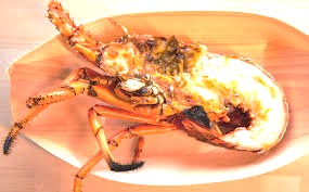 伊勢海老鬼殻焼き