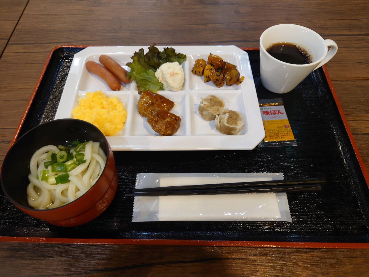 朝食バイキング