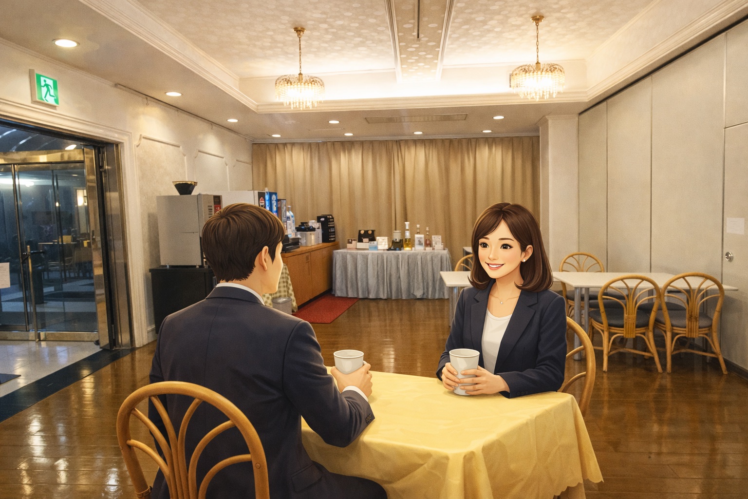 宿泊者ラウンジ