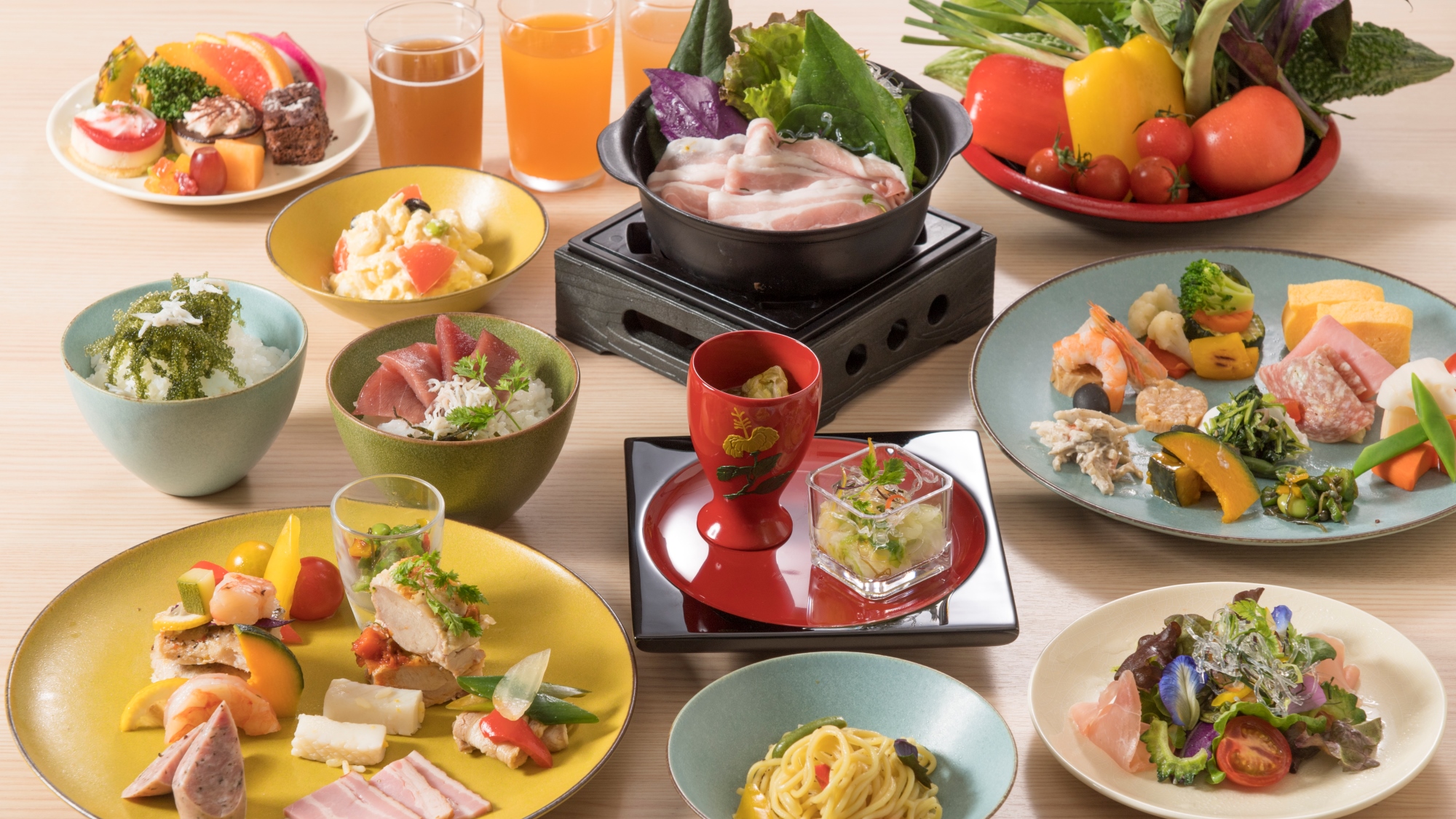 【琉球ダイニング 端城 ~はなぐすく~】朝食イメージ