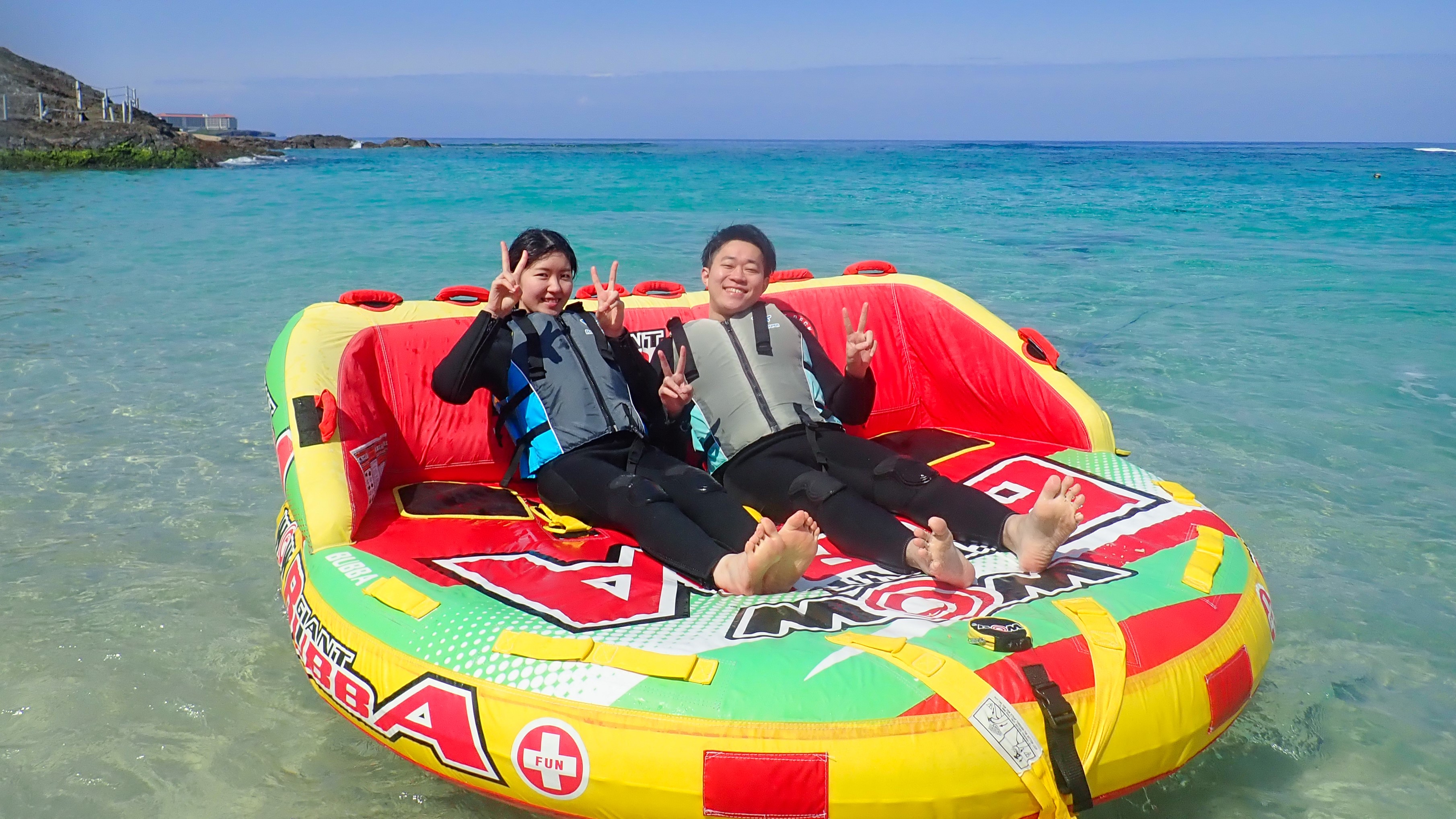 【アクティビティ】スリル満点！家族で楽しめるエアボート。