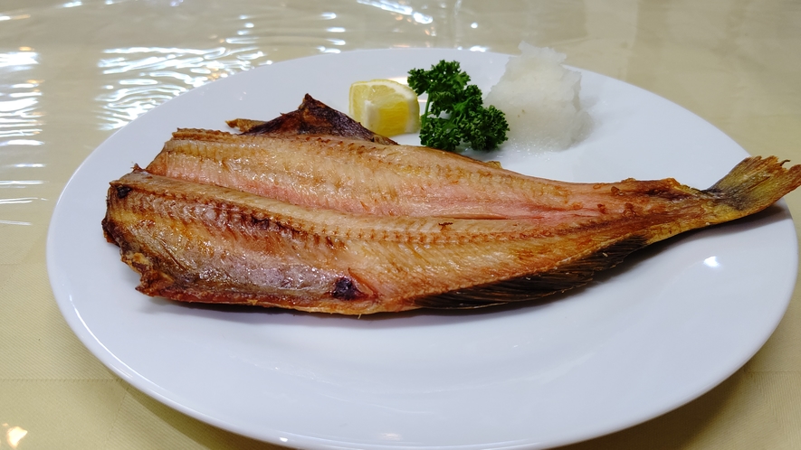 新メニュー！　ホッケの焼き魚