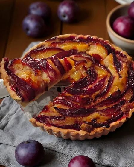 プラムタルト