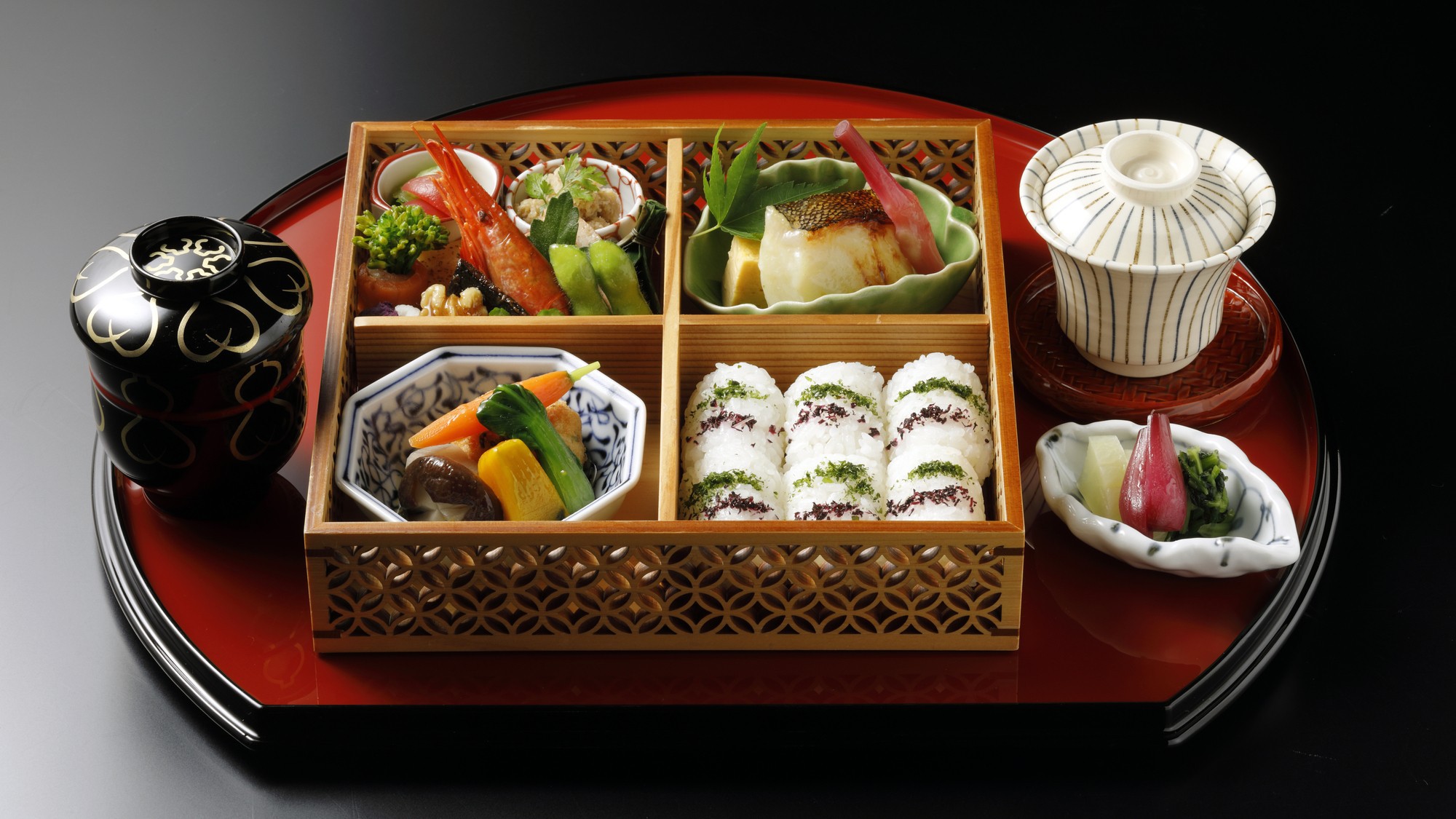 下鴨茶寮松花堂弁当付きプラン / 昼食付