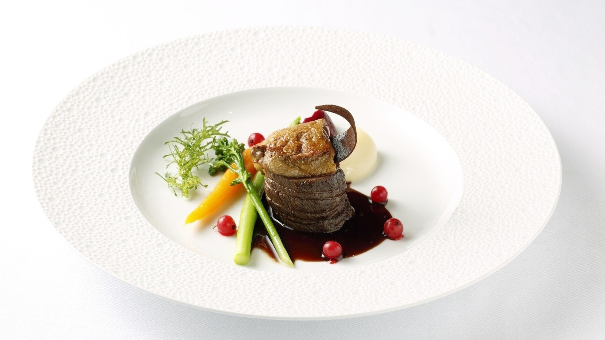 クリスマスを祝う特別コース  ＜Menu de Nol Classique＞　/　夕・朝食付