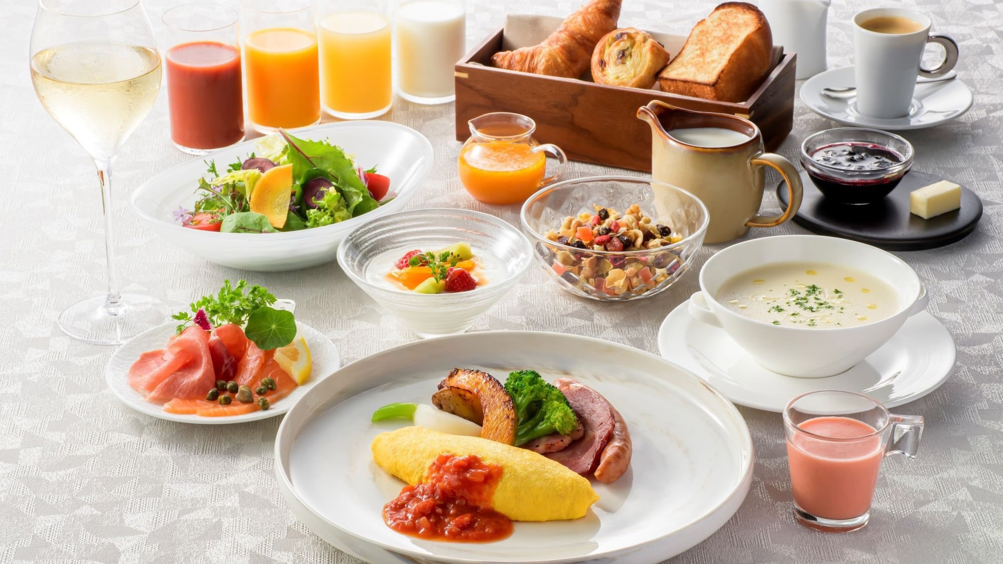 【早割60】上質な朝をポルトムで、こだわりの北海道モーニング / 朝食付