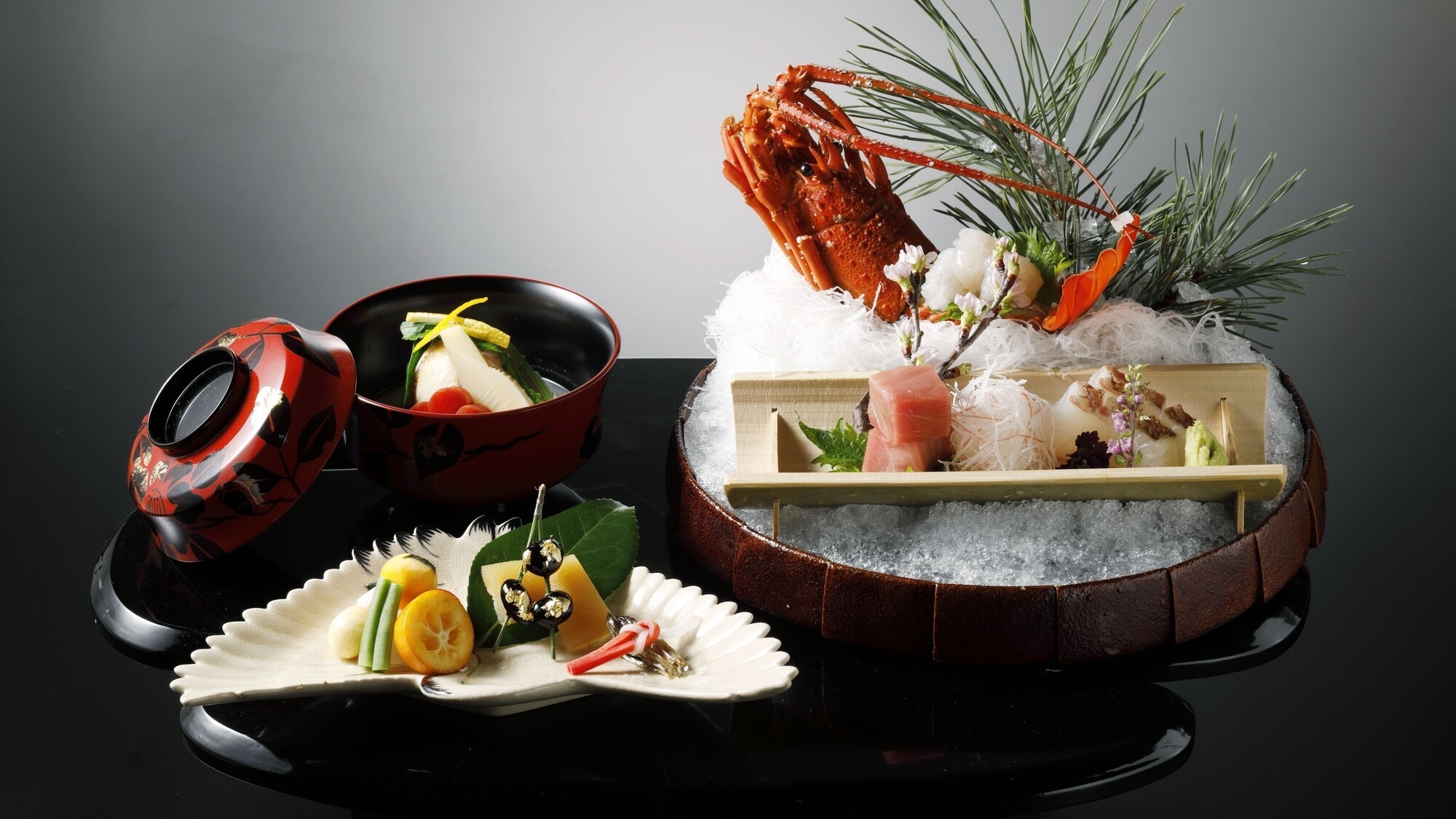 【早めの予約が断然お得！】新たな年の門出を旬彩でもてなす、新春特別懐石2食付プラン　/　夕食・朝食付