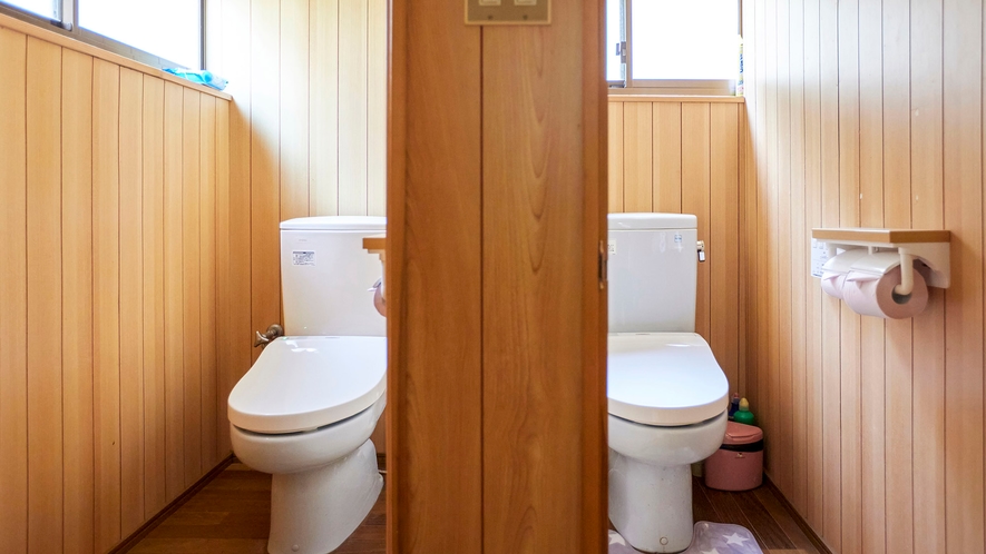 ・【トイレ】洗浄機能付きトイレ完備